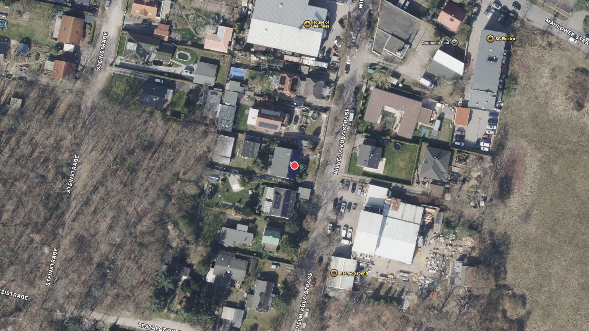 Wohn-/Geschäftshaus, Garage, Werkstatthalle in Wilhelm-Külz-Straße 9, 14513 Teltow
