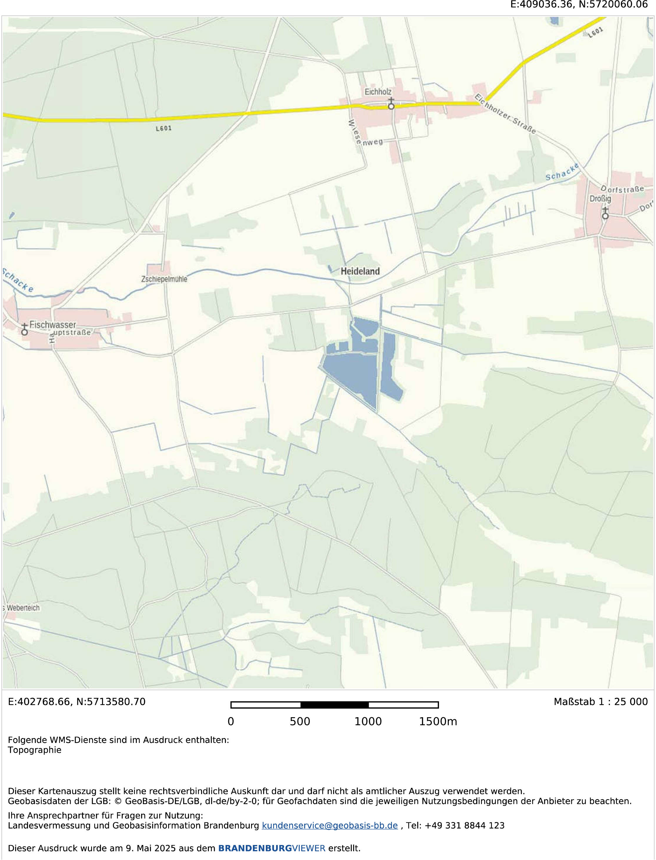 brandenburg 15 K 1/25 , 03238 Heideland OT Fischwasser 6