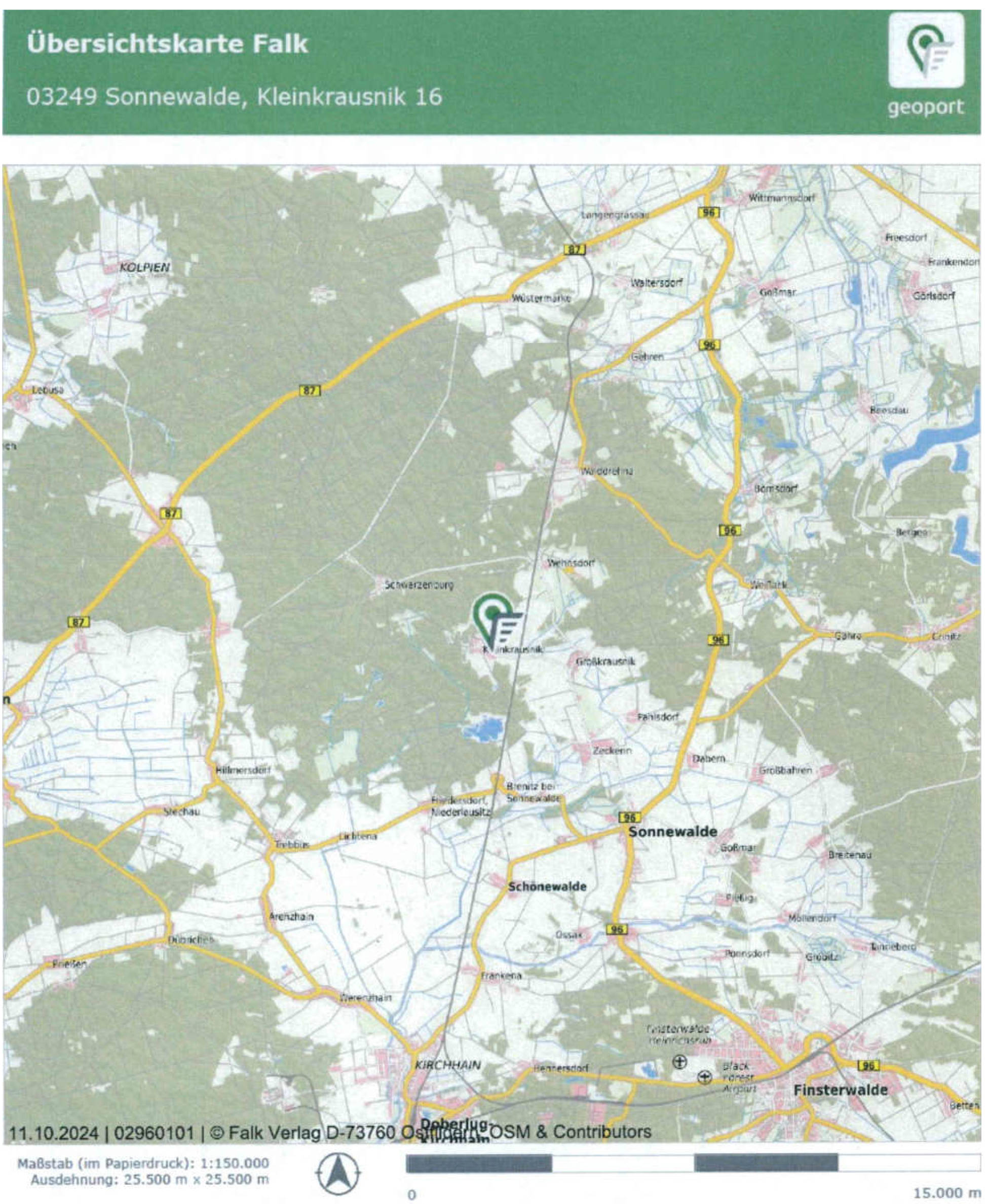 brandenburg 15 K 30/24 Kleinkrausnik 16, 03249 Sonnewalde OT Kleinkrausnik 11