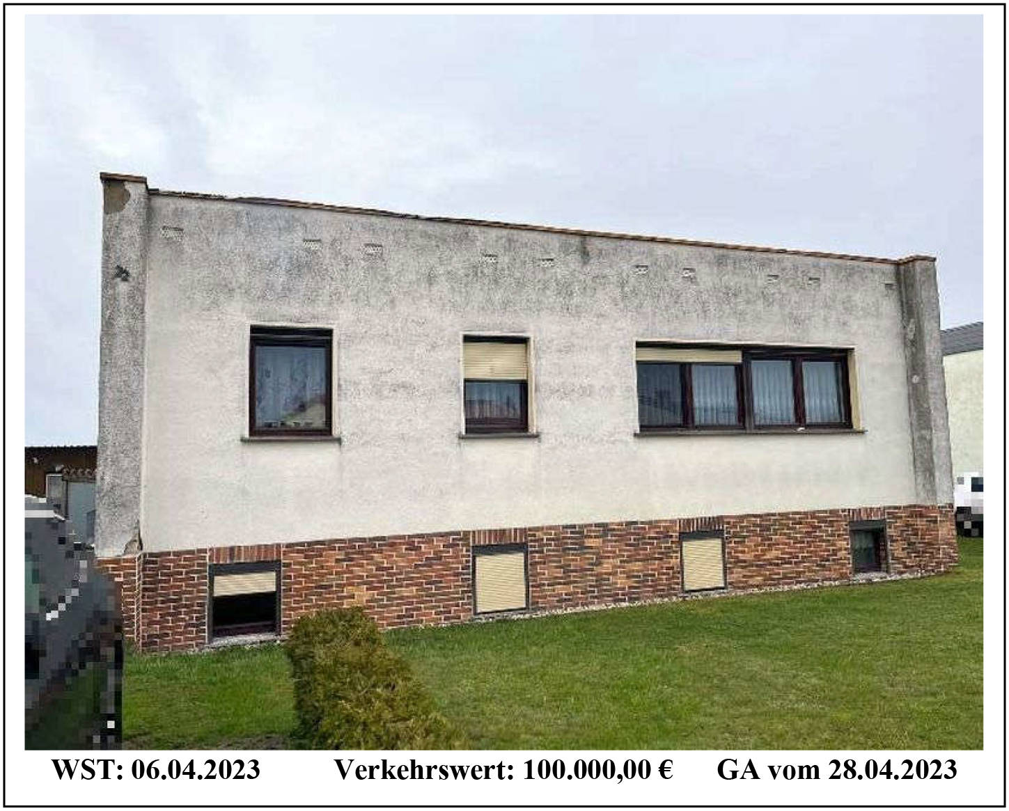 Einfamilienhaus 17 K 36-21 Ackerstraße 22, 14913 Niedergörsdorf OT Niedergörsdorf