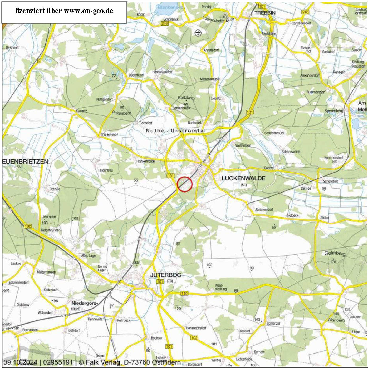 brandenburg 17 K 37/24 Treuenbrietzener Tor 31, 14943 Luckenwalde 32