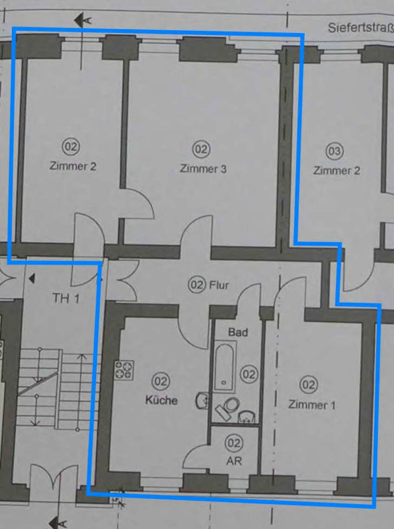 3- bis 4,5-Zimmer-Wohnung in Siefertstraße 5-6, 14467 Potsdam - Bild 5