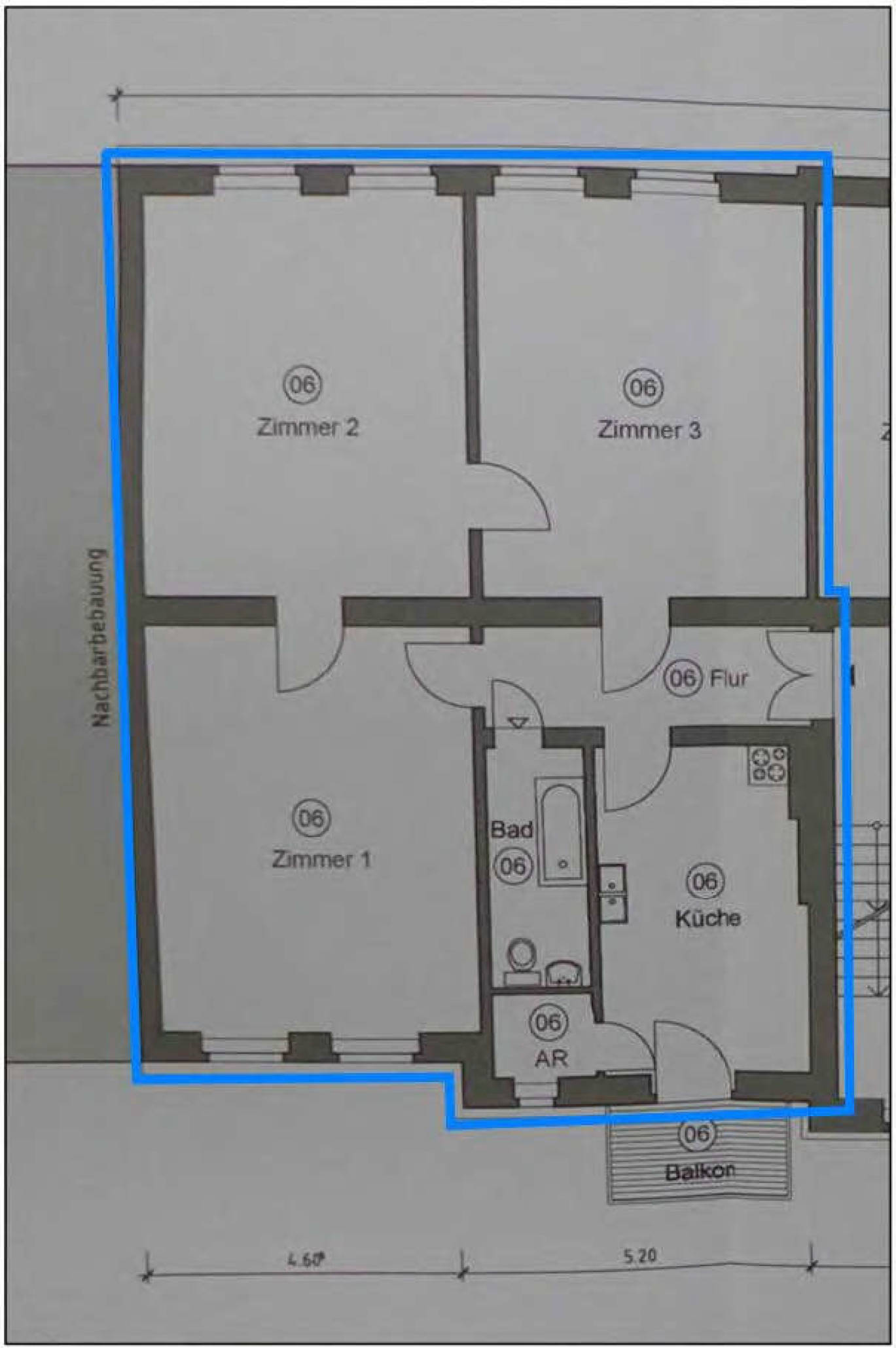 3- bis 4,5-Zimmer-Wohnung in Siefertstraße 5-6, 14467 Potsdam - Bild 5
