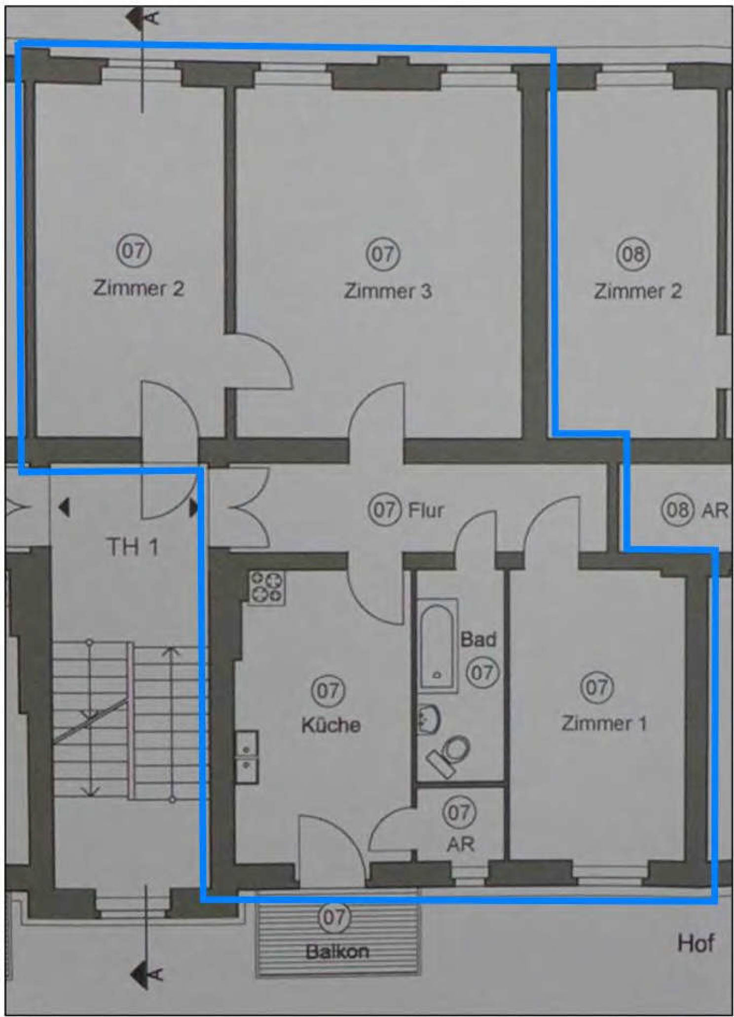 3- bis 4,5-Zimmer-Wohnung in Siefertstraße 5-6, 14467 Potsdam - Bild 5
