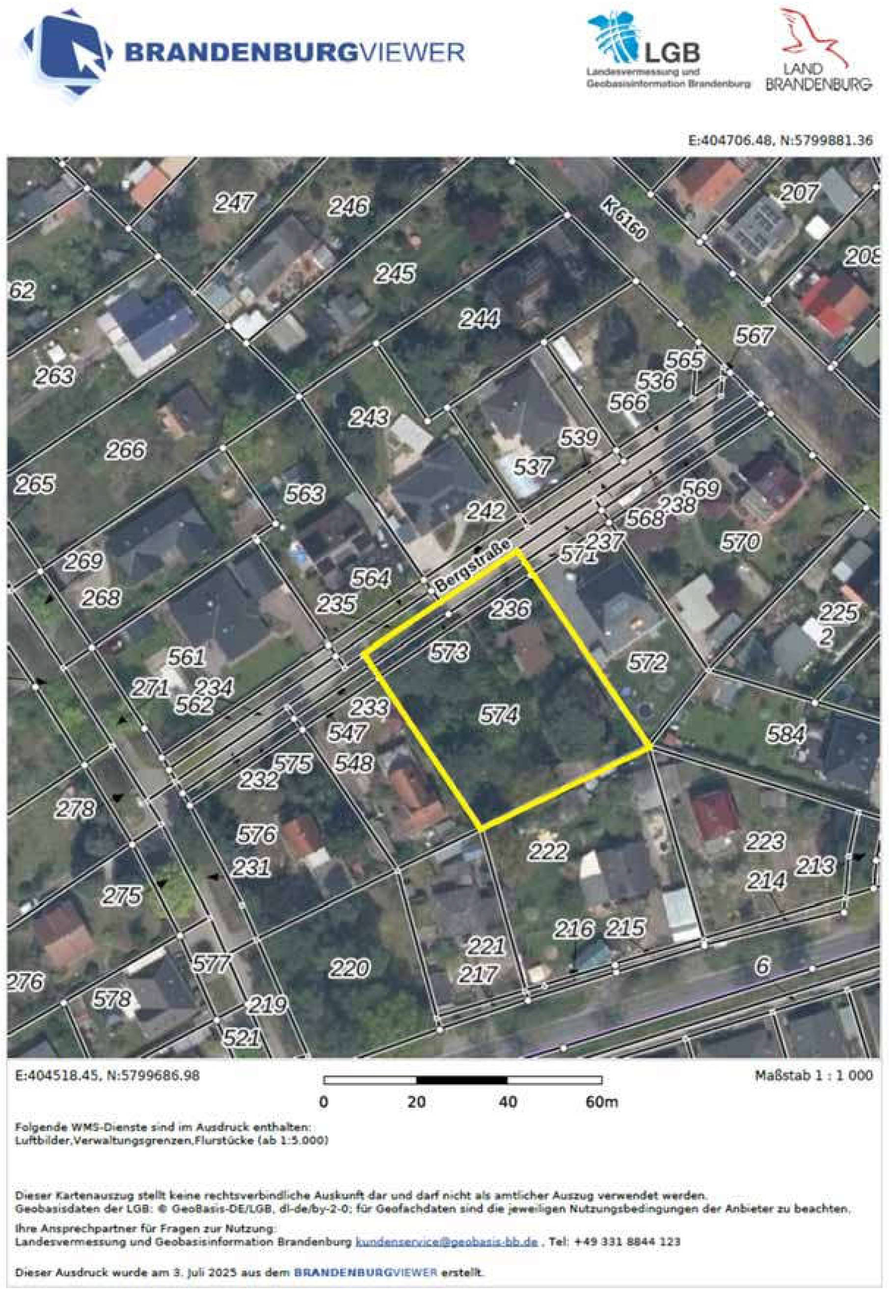 brandenburg 8 K 22/25 Bergstraße 6, 8, 15732 Schulzendorf 19