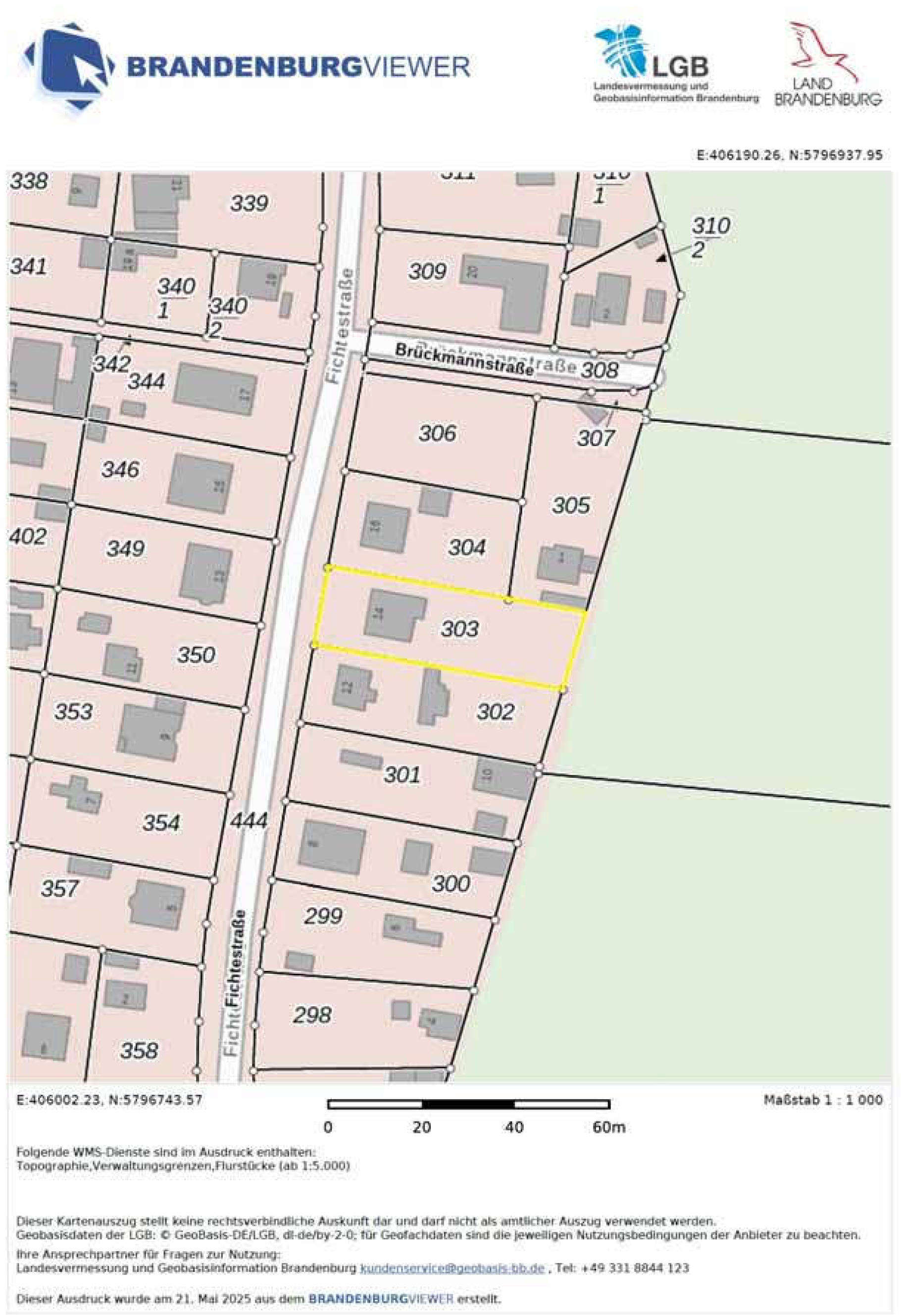 brandenburg 8 K 28/25 Fichtestraße 14, 15745 Wildau 18