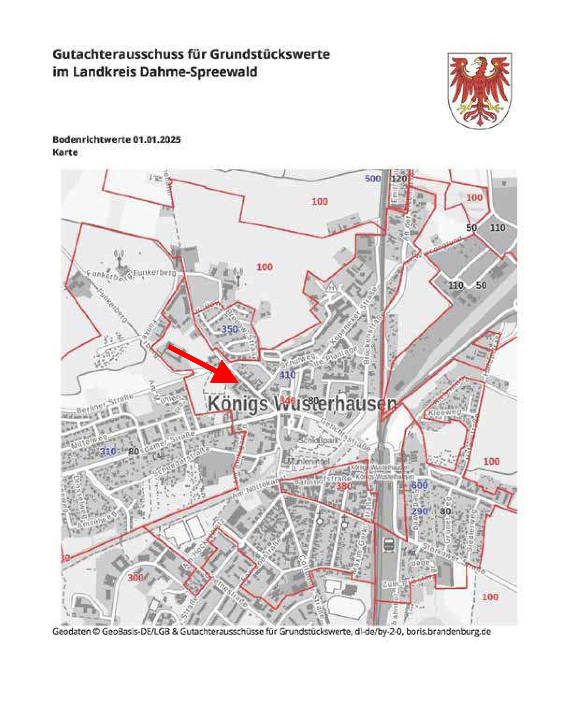 brandenburg 8 K 40/24 Berliner Straße 19f, 15711 Königs Wusterhausen 30