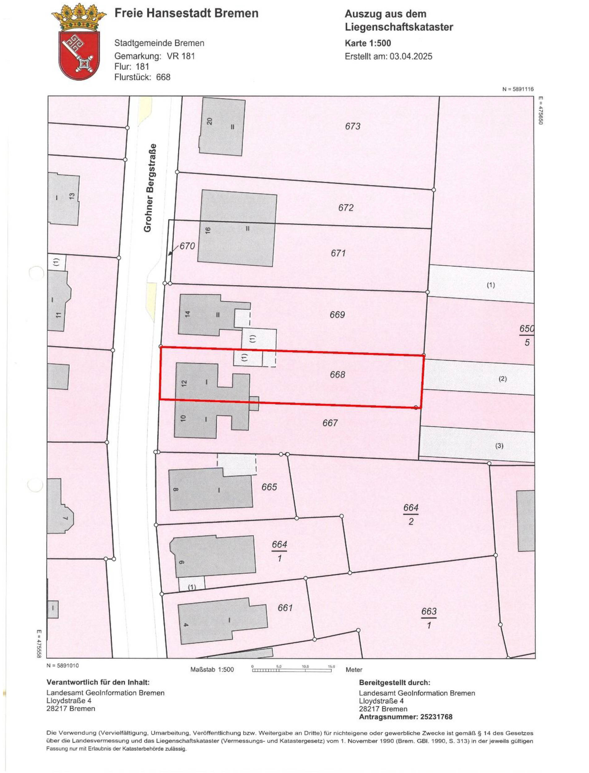 Doppelhaushälfte in Grohner Bergstr.  12, 28759 Bremen, Grohn - Bild 5