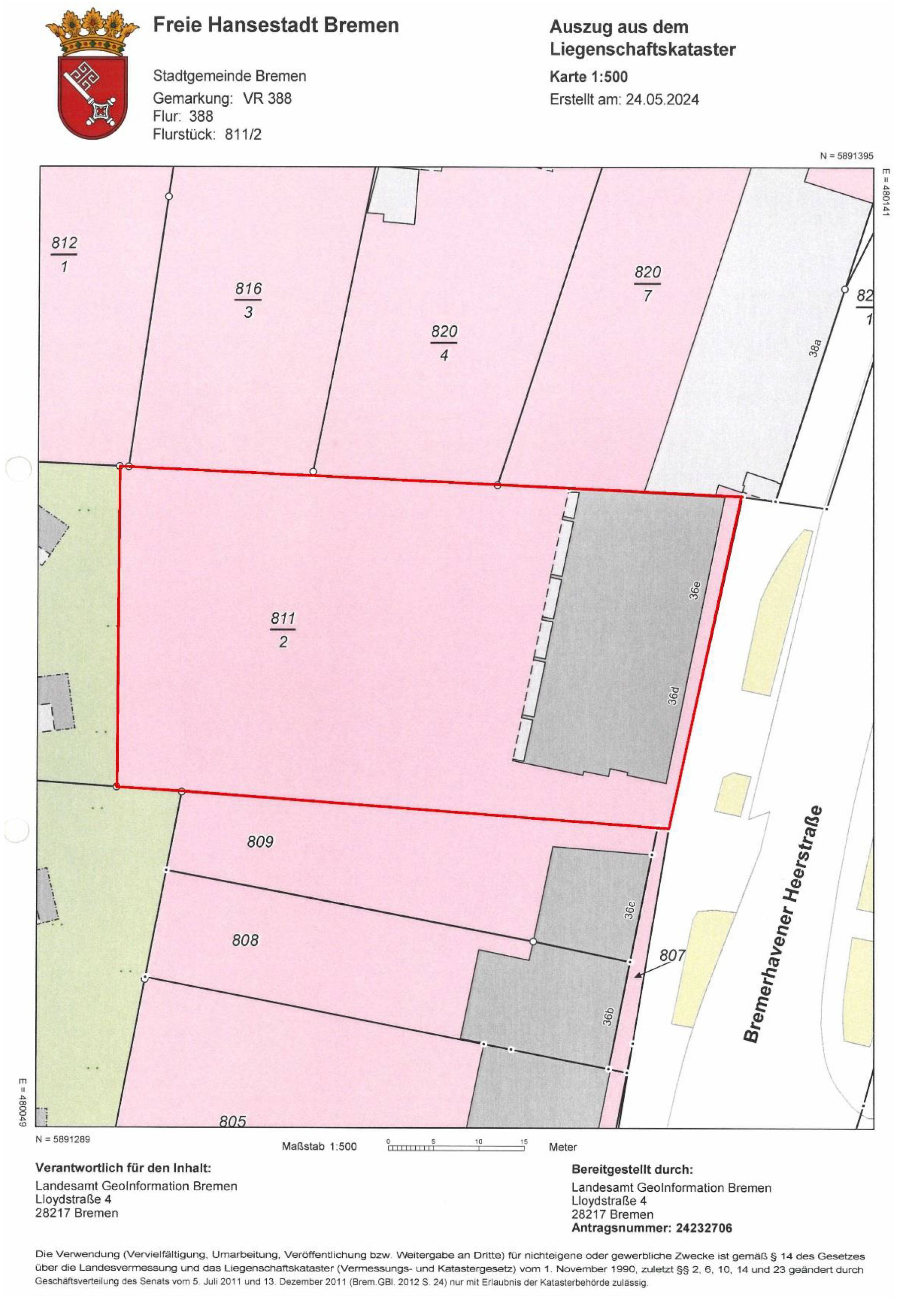 Eigentumswohnung (1 bis 2 Zimmer) in Bremerhavener Heerstraße  36D,E, 28717 Bremen, Burgdamm - Bild 2