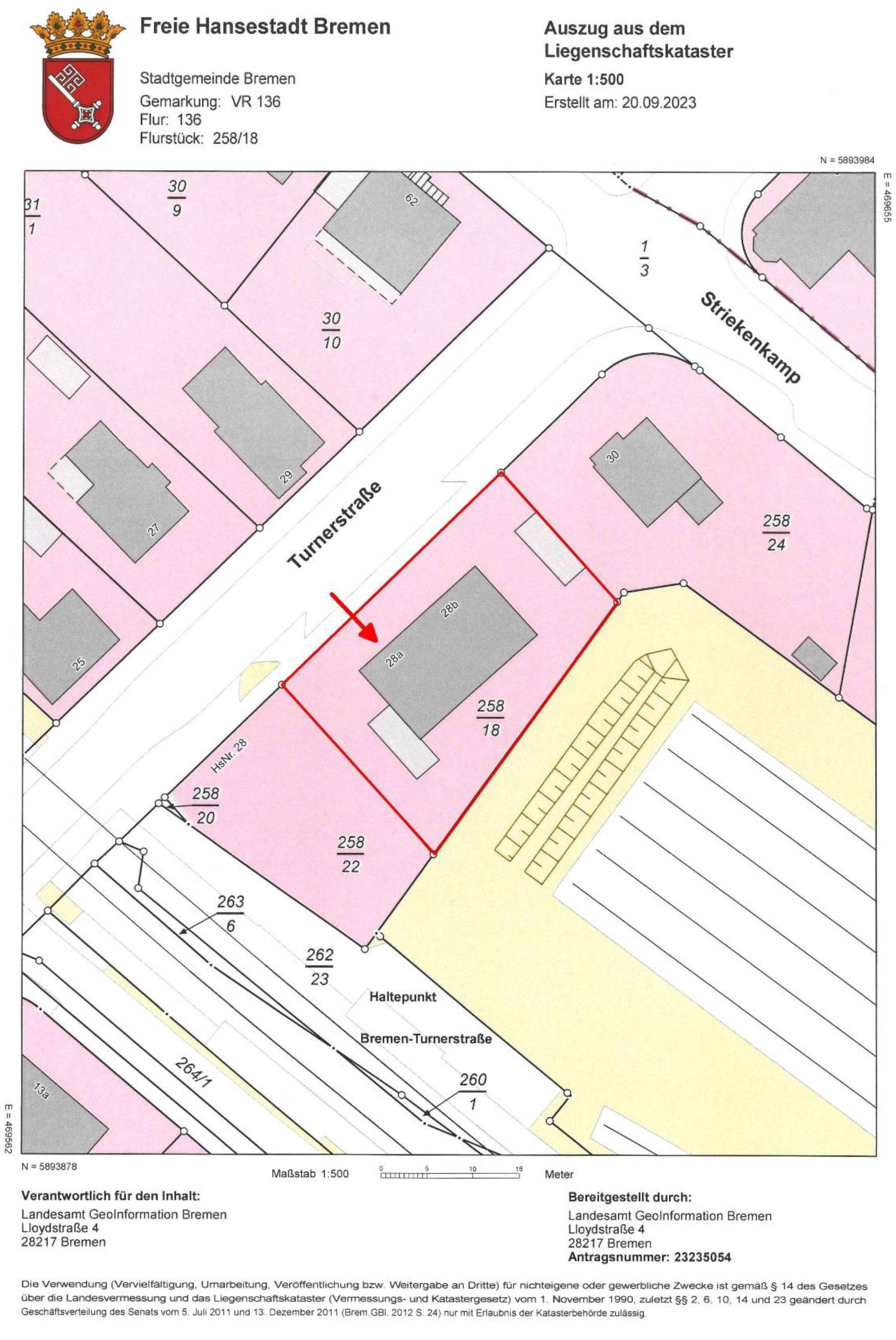 bremen K0008-2023 Turnerstraße 28 A, B, 28777 Bremen, Bremen-Blumenthal