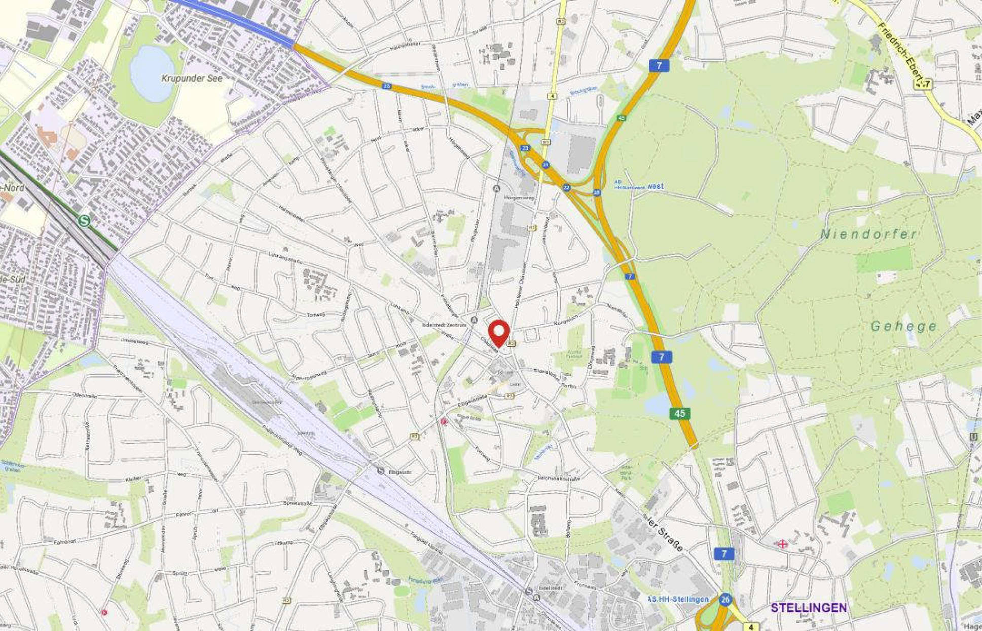 hamburg 323 K 3/24 Pinneberger Chaussee 8, 22523 Hamburg-Eidelstedt 30