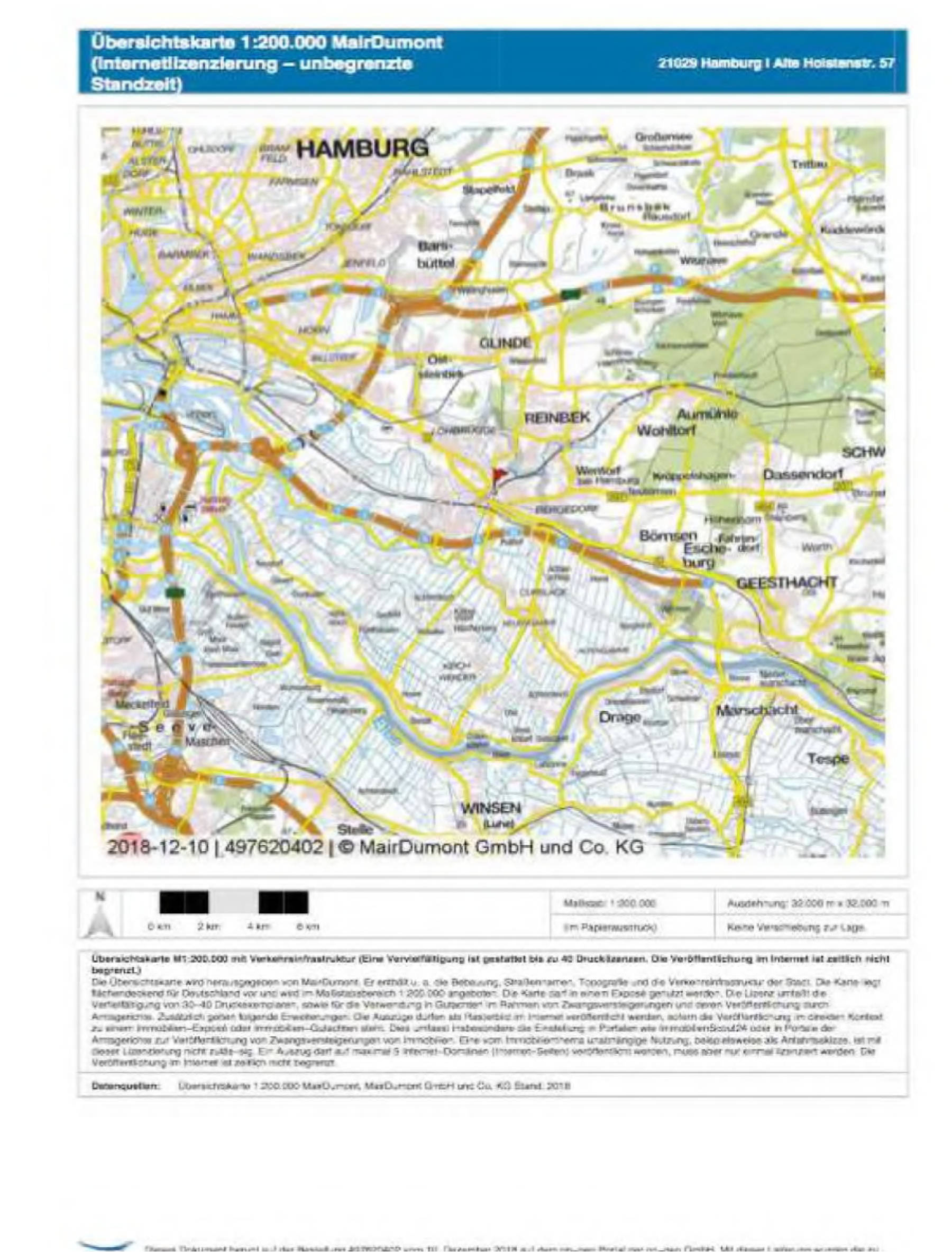 hamburg 417 K 6/18 Alte Holstenstraße 57, Reetwerder 1/3, 21029 Hamburg 23