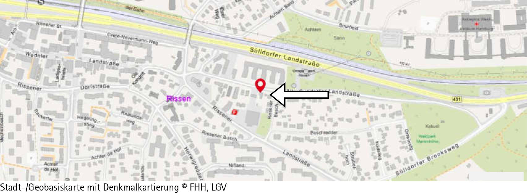 hamburg 541 K 10/23 Alte Sülldorfer Landstraße 401, 403, 22559 Hamburg-Rissen 32