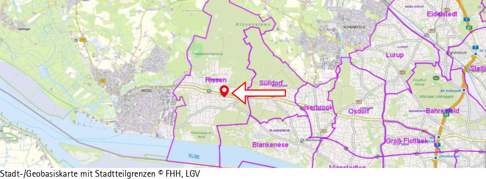 hamburg 541 K 10/23 Alte Sülldorfer Landstraße 401, 403, 22559 Hamburg-Rissen 28
