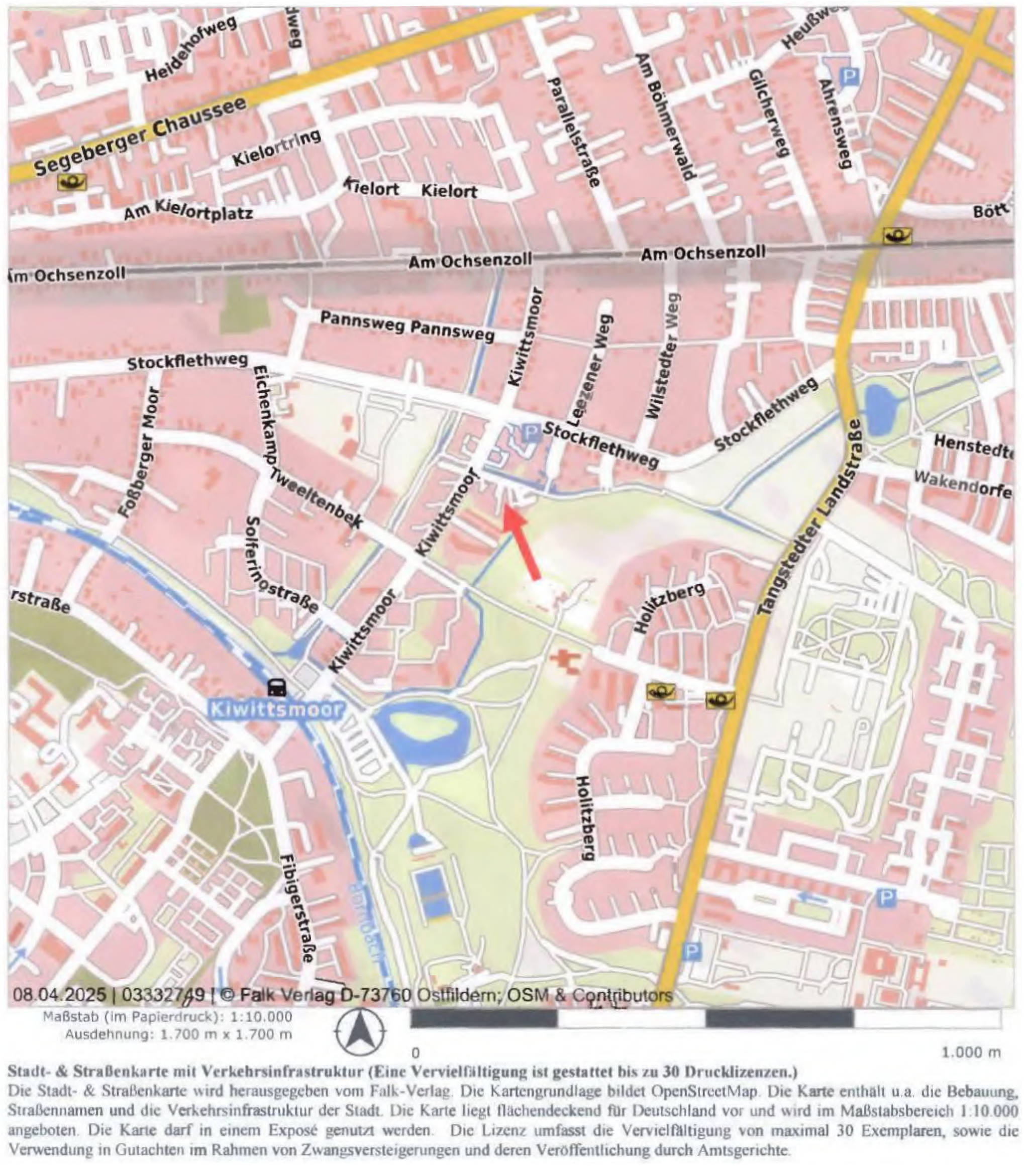 hamburg 71 K 17/24 Kiwittsmoor 34, 22417 Hamburg 31