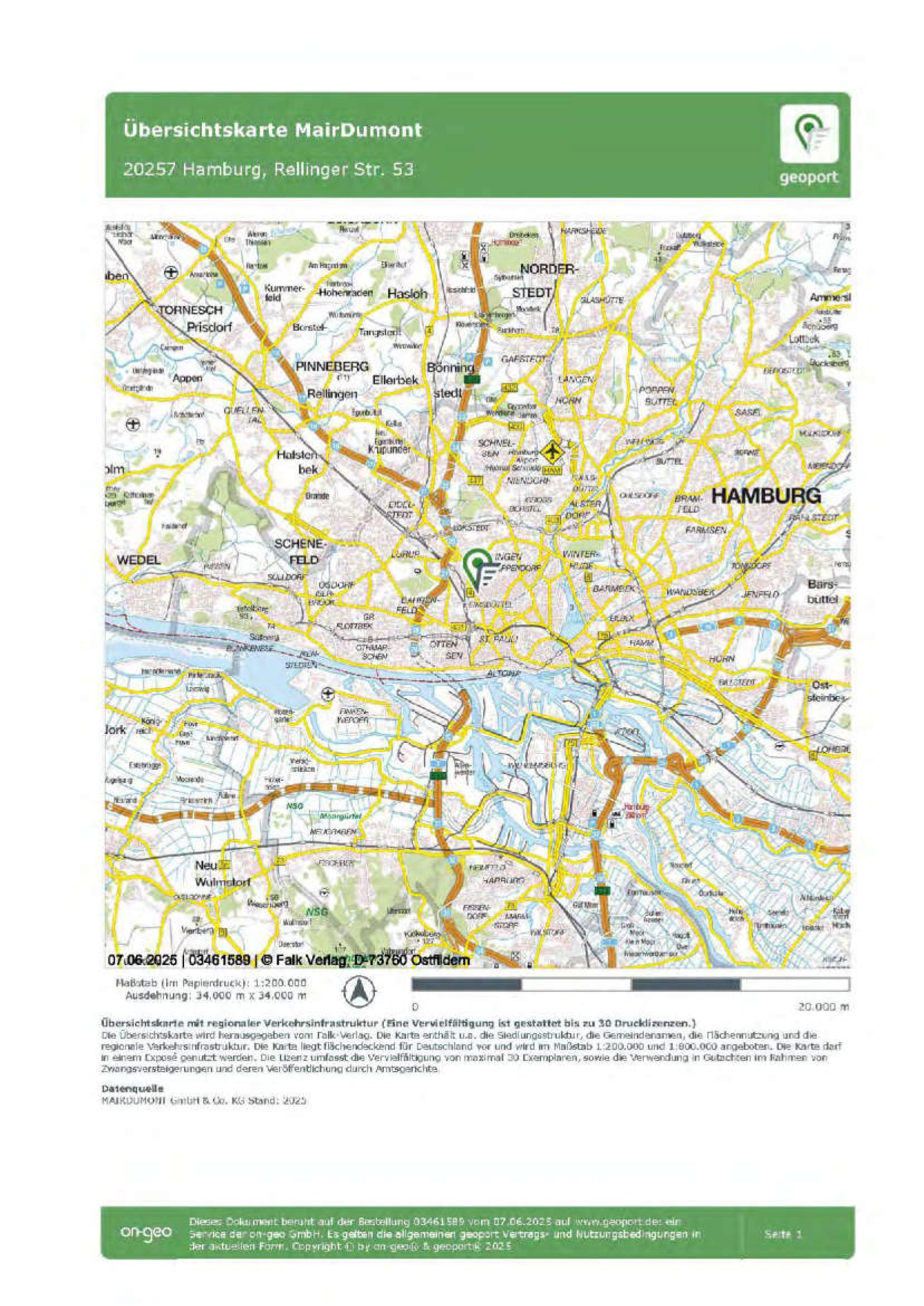 hamburg 71 K 40/24 Rellinger Straße 53, 20257 Hamburg 26