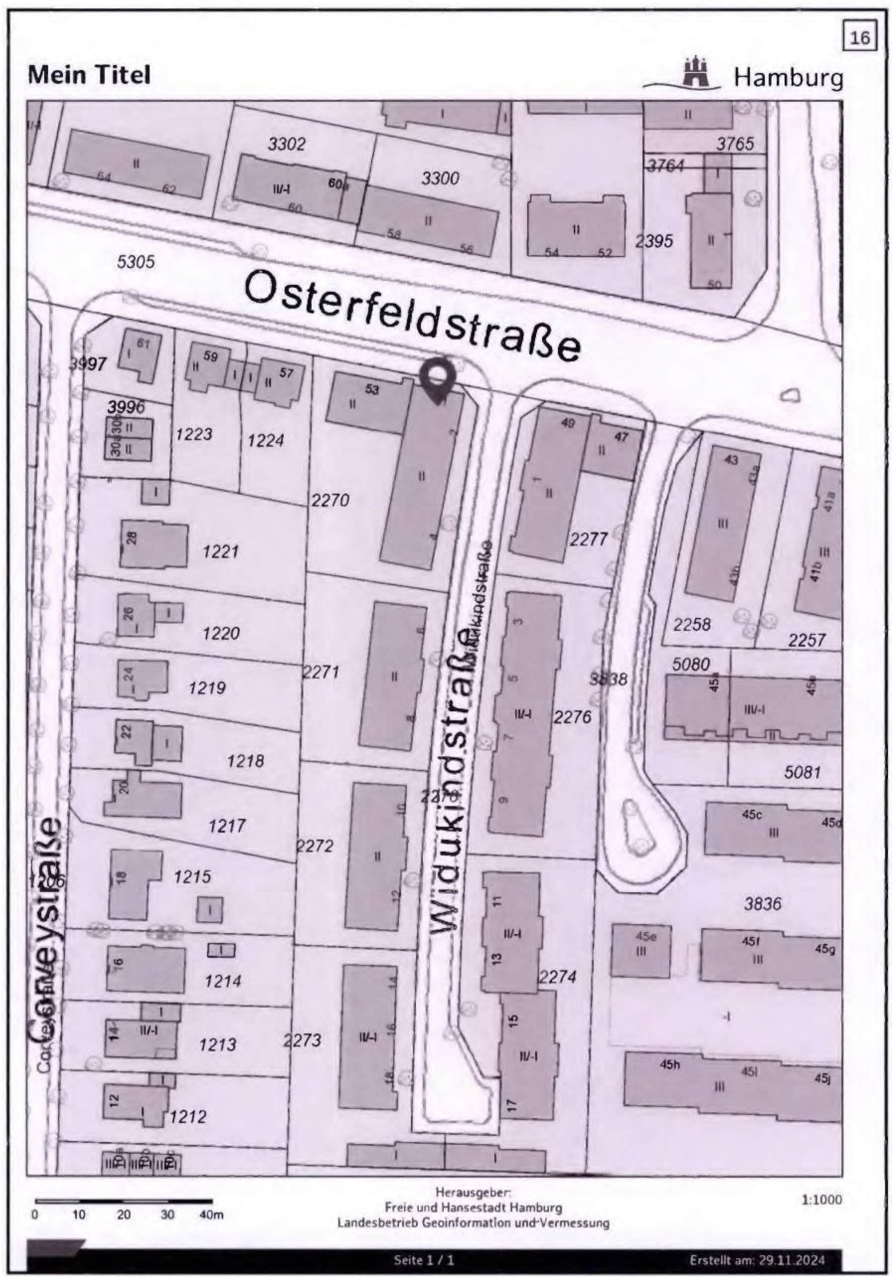 hamburg 71 K 53/24 Osterfeldstraße 51, 22529 Hamburg-Lokstedt 15