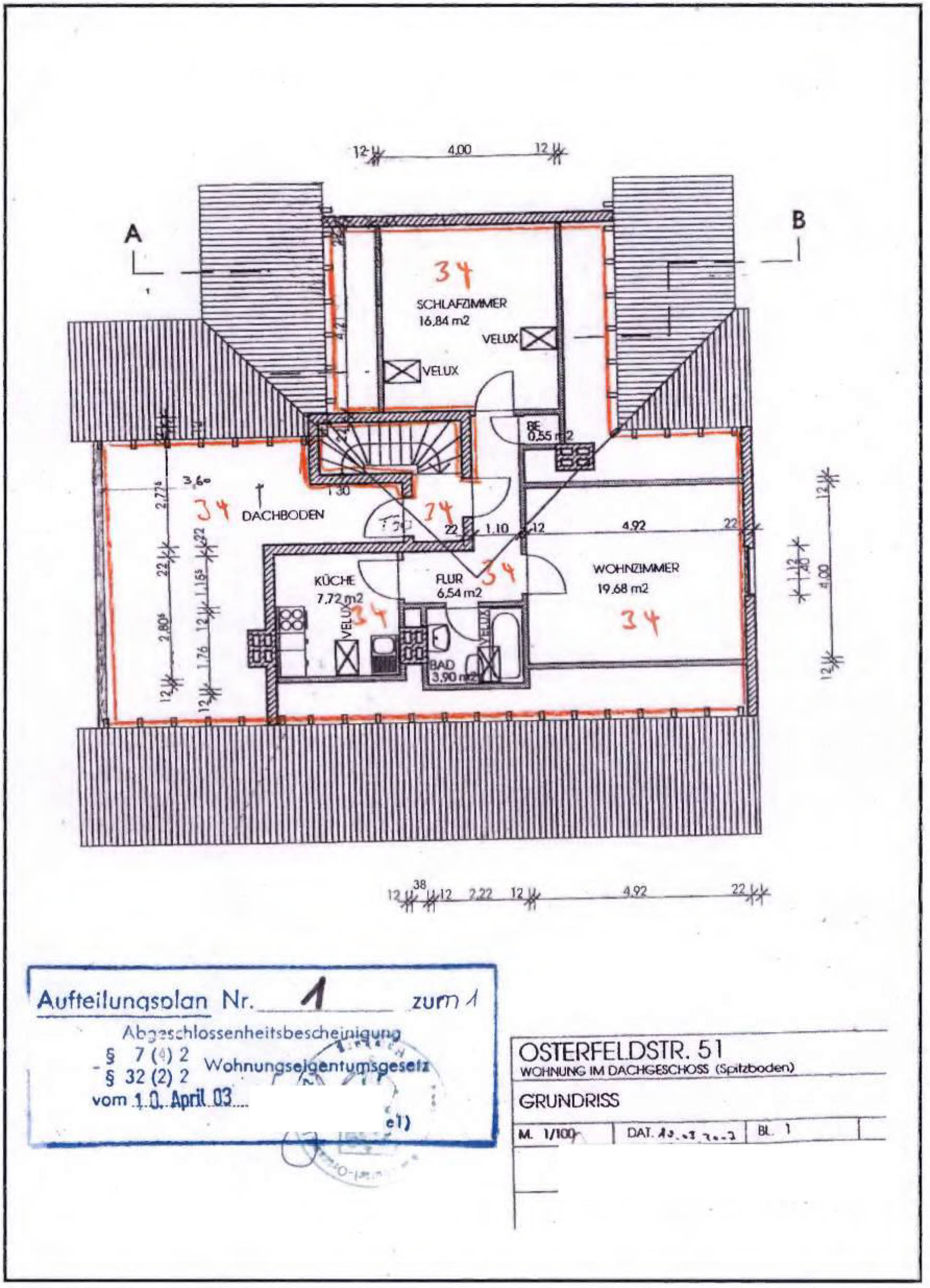 hamburg 71 K 53/24 Osterfeldstraße 51, 22529 Hamburg-Lokstedt 16