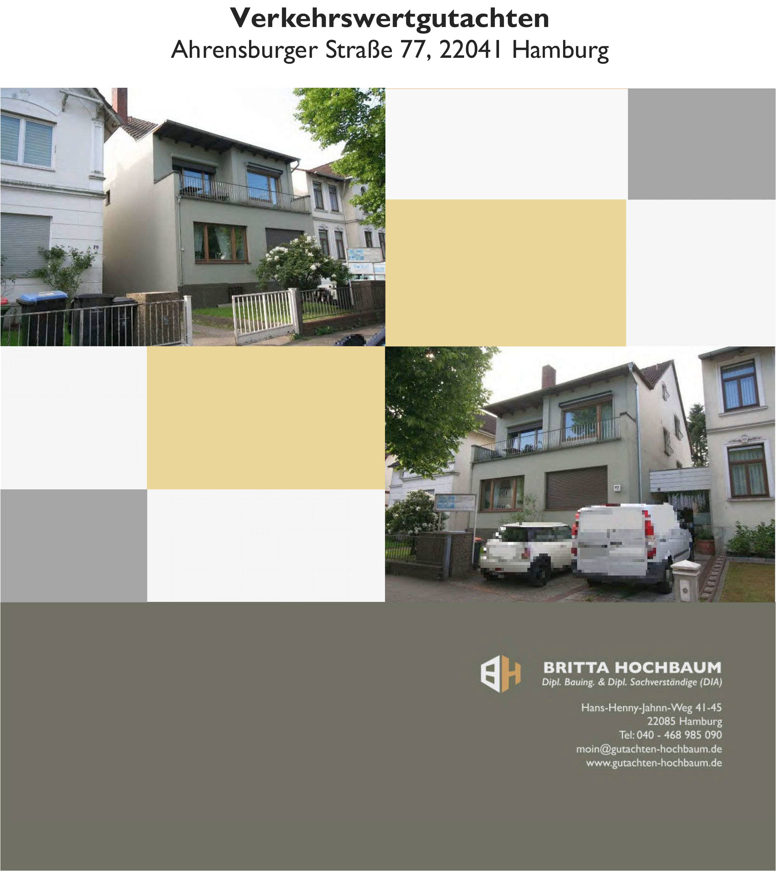 Mehrfamilienhaus in Ahrensburger Straße 77, 22041 Hamburg