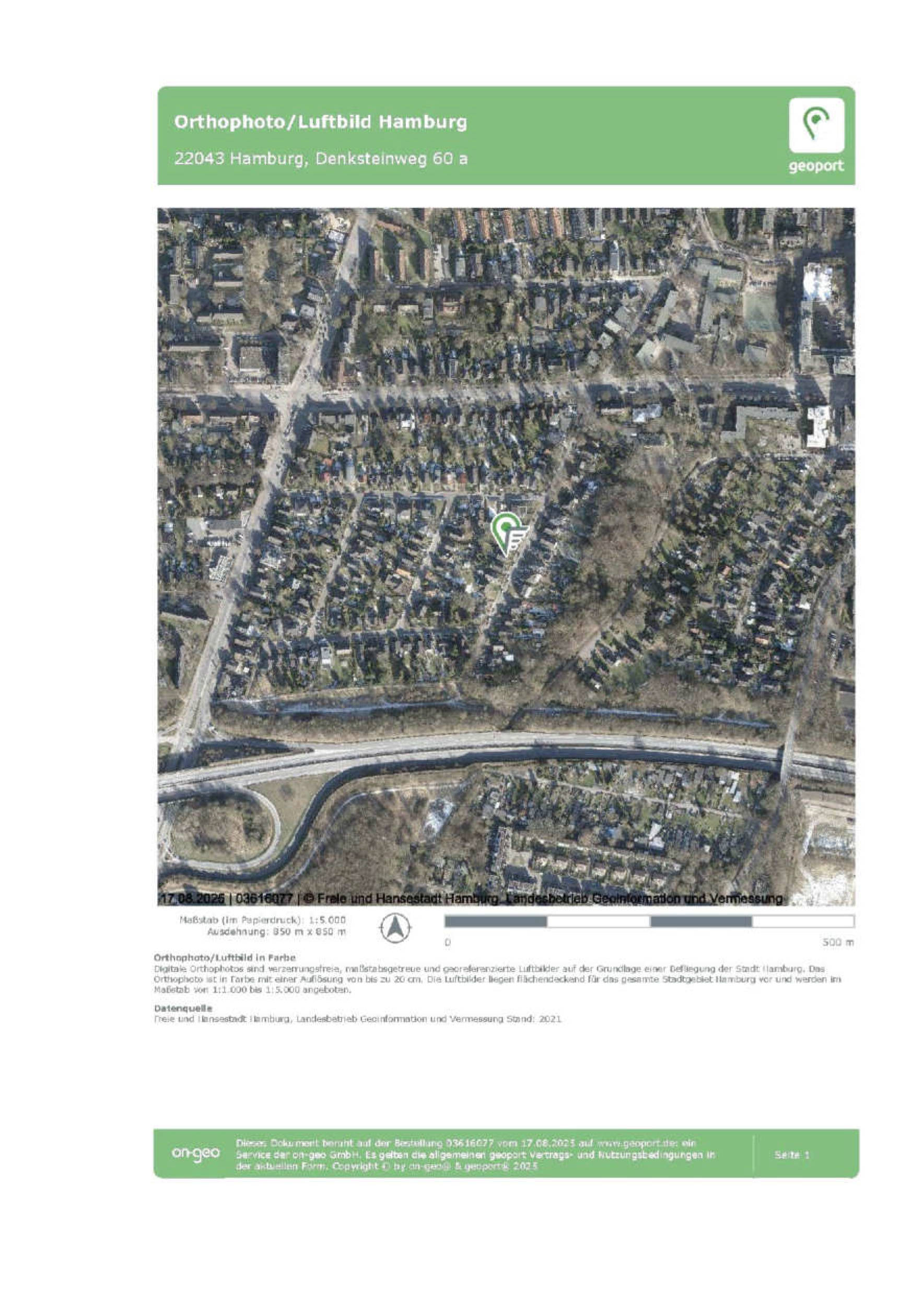 hamburg 717 K 9/25 Denksteinweg 60a, 22043 Hamburg 20