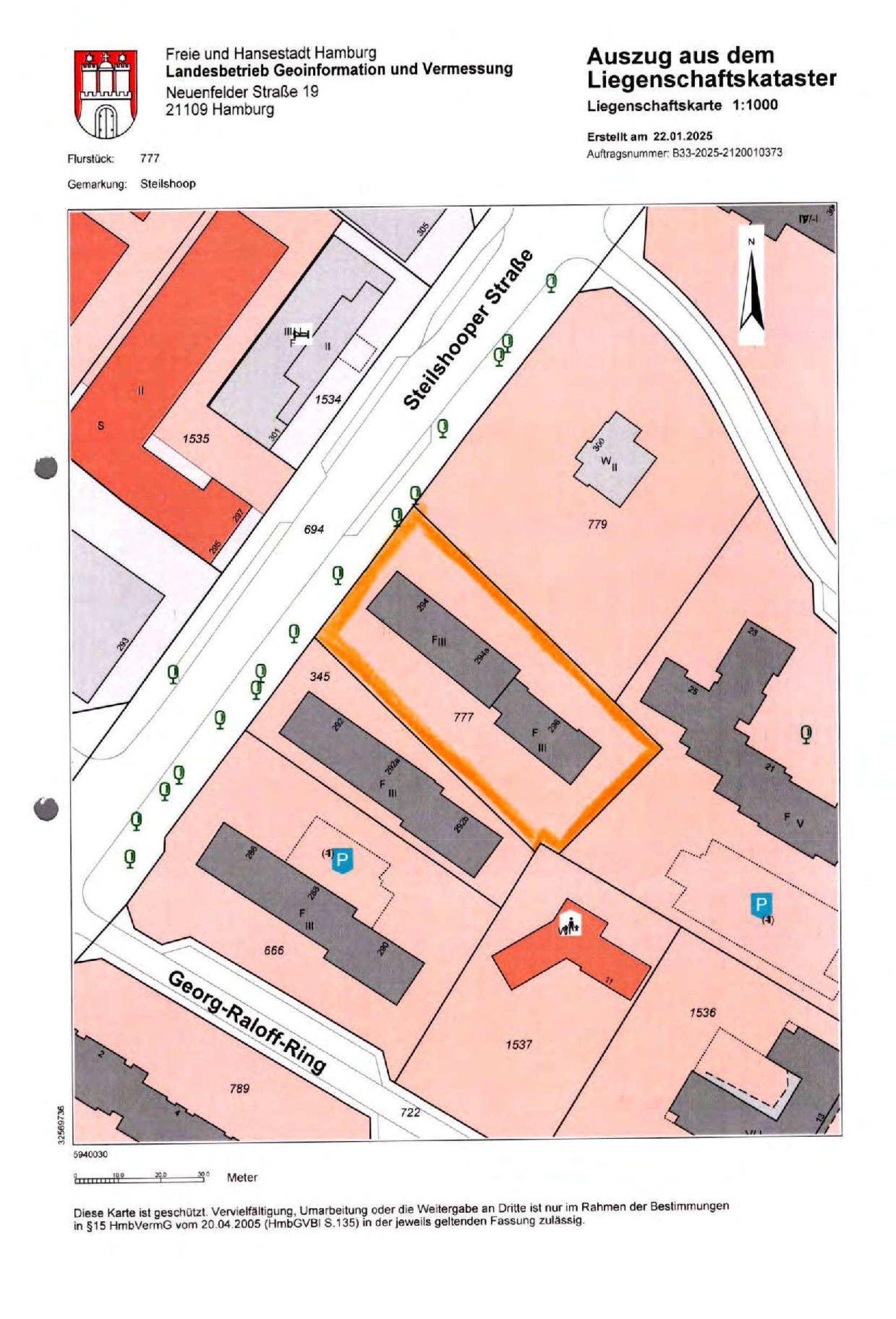 hamburg 802 K 31/24 Steilshooper Straße 294, 22309 Hamburg 25