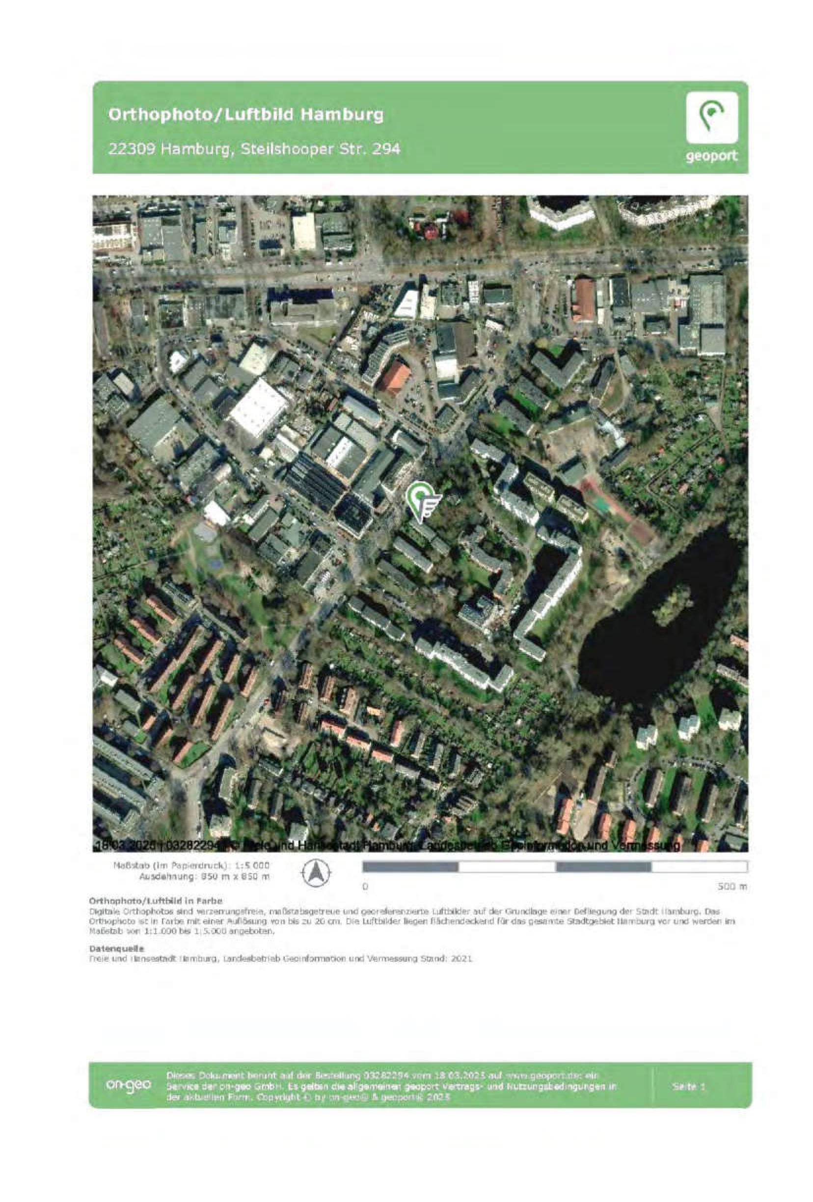 hamburg 802 K 31/24 Steilshooper Straße 294, 22309 Hamburg 20