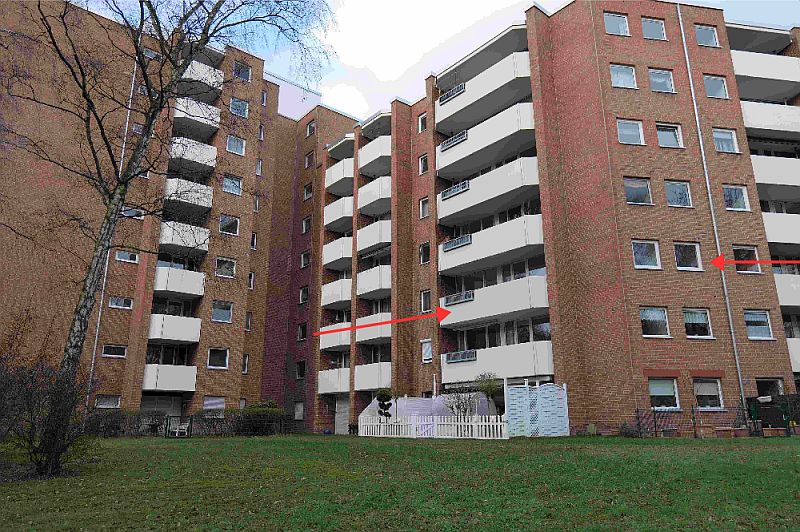 1- bis 2,5-Zimmer-Wohnung in Ebeersreye 114, 22159 Hamburg - Bild 3