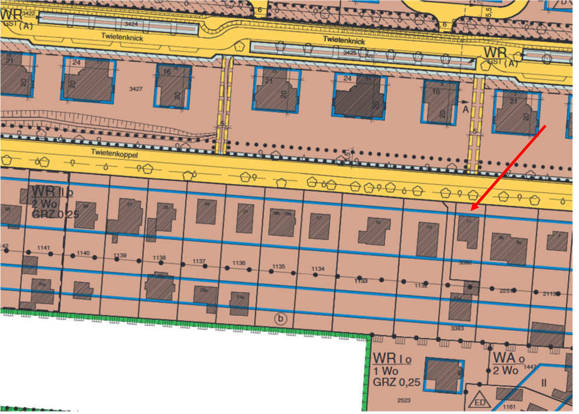 hamburg 802 K 39/24 Twietenkoppel 11, 22359 Hamburg 14