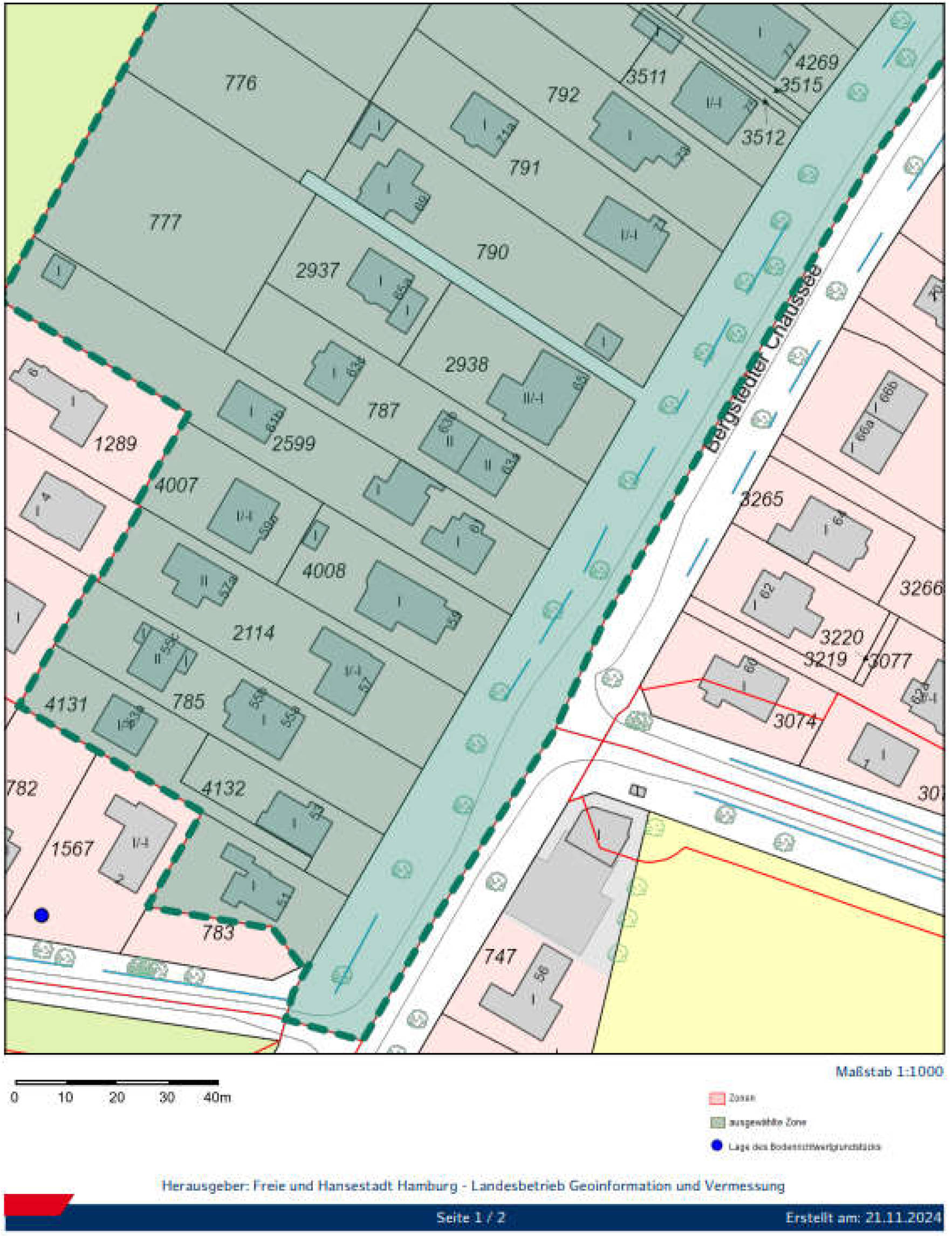 hamburg 802 K 44/23 Bergstedter Chaussee 61, 61a, 22395 Hamburg-Bergstedt 14