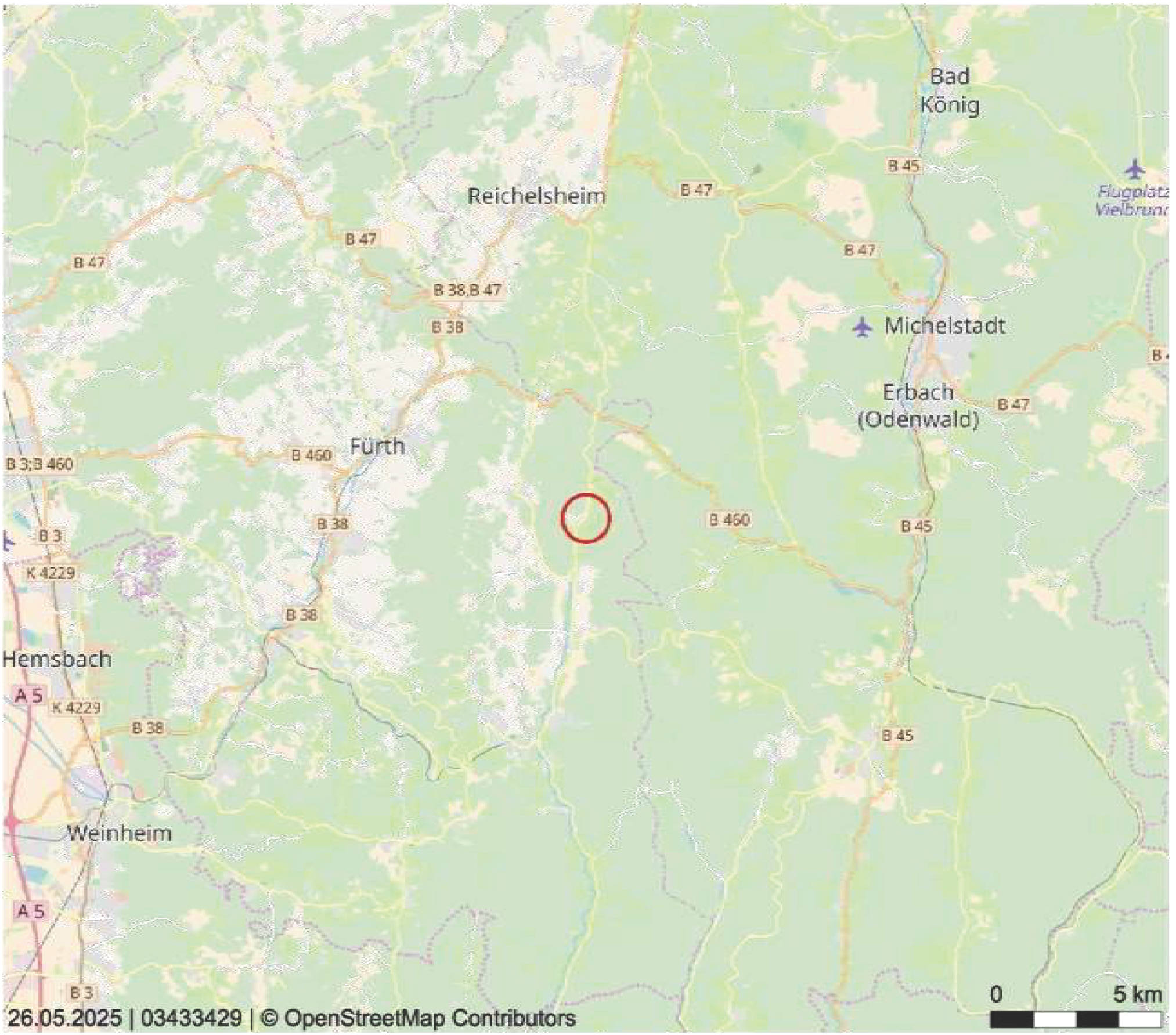 hessen 0003 K 0001/2025 Am Kurpark 11, 64689 Grasellenbach 20