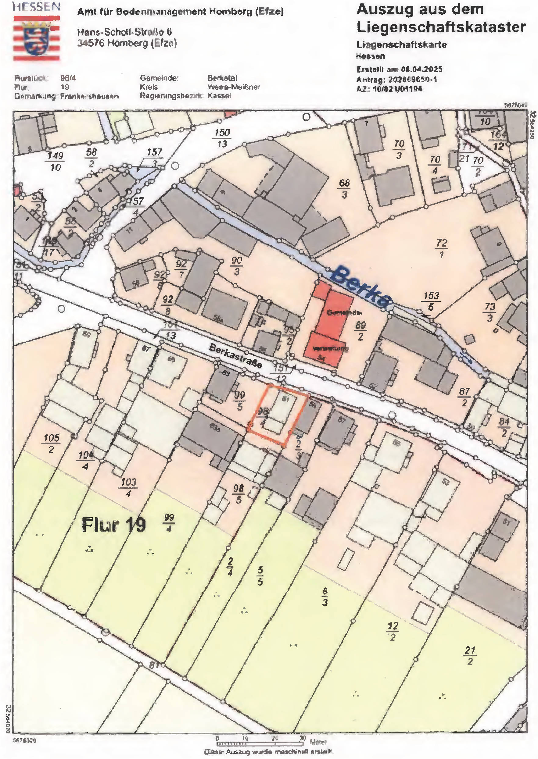 hessen 0003 K 0013/2025 Berkastraße 61, 37297 Berkatal, Frankershausen 8