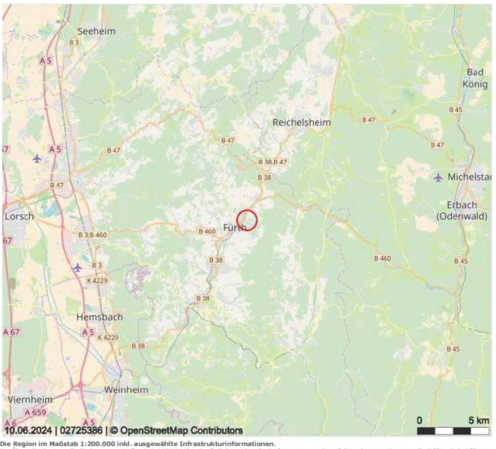 hessen 0003K0014-2023 Kröckelbacher Straße 45, 64658 Fürth 20
