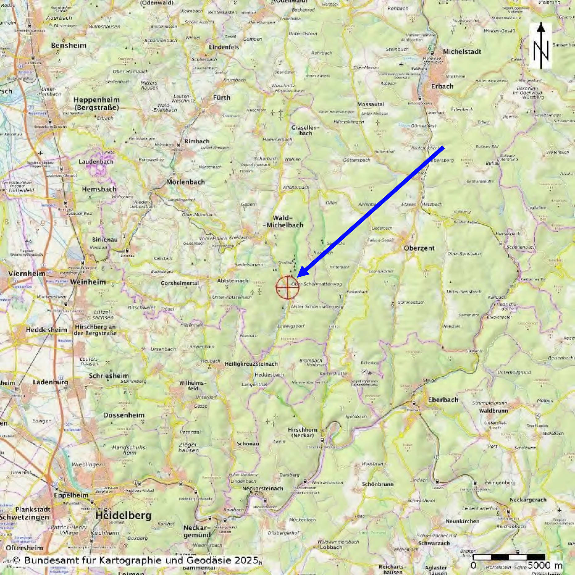 hessen 0003 K 0014/2024 Heidelberger Straße 25a, 69483 Wald-Michelbach, Ober-Schönmattenwag 22