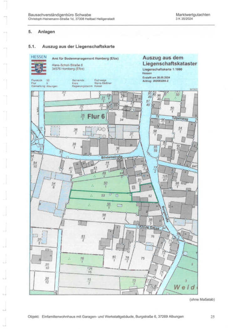 hessen 0003 K 0035/2024 Burgstraße 6, 37269 Eschwege, Albungen 7