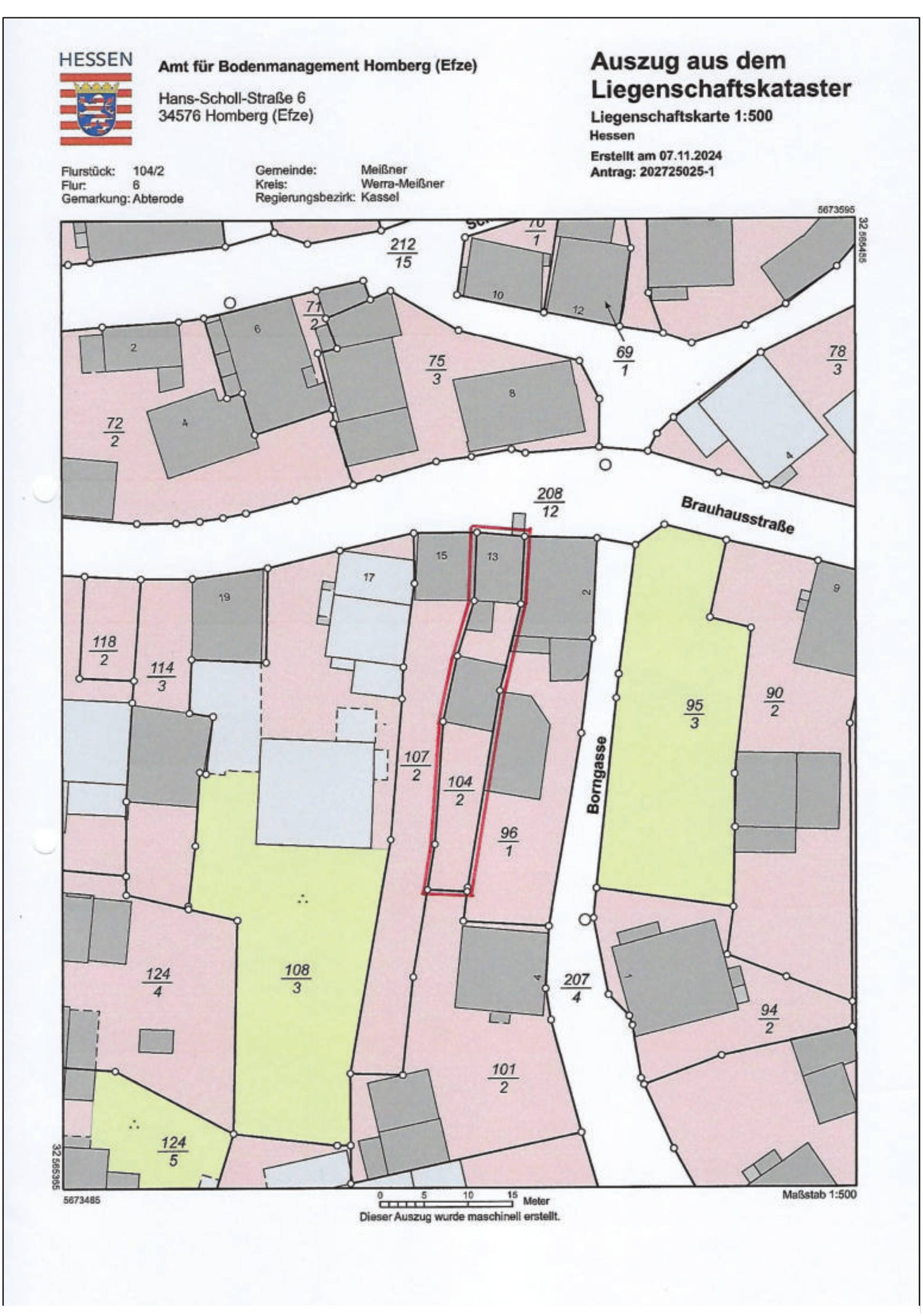 Einfamilienhaus, Nebengebäude in Brauhausstraße  13, 37290 Meißner, Abterode - Bild 5