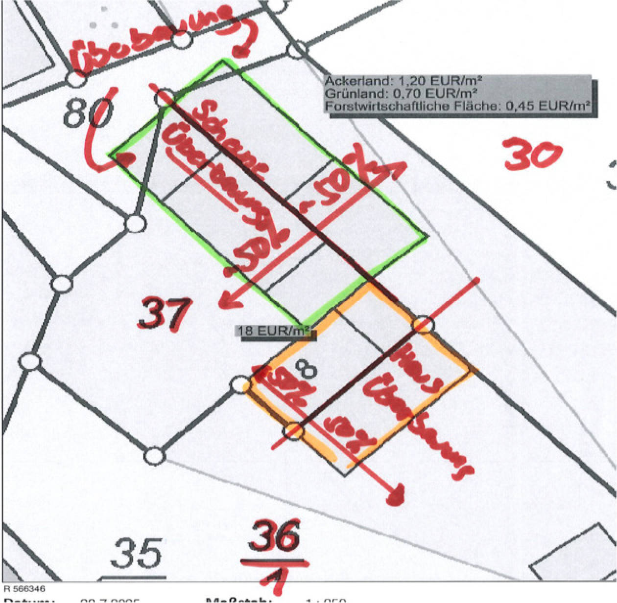 Zweifamilienhaus, land- und forstwirtschaftlich genutztes Grundstück in Am Sandacker 8, 36284 Hohenroda, Glaam - Bild 5