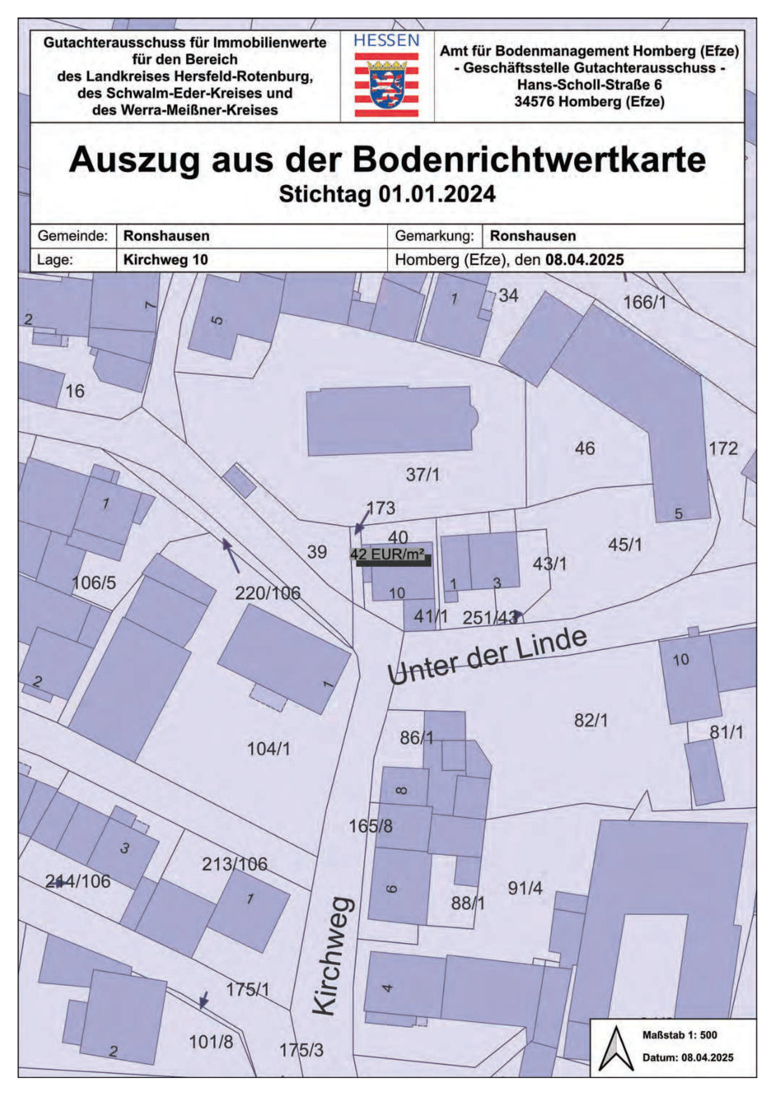 hessen 0004 K 0003/2025 Kirchweg 10, 36217 Ronshausen 13