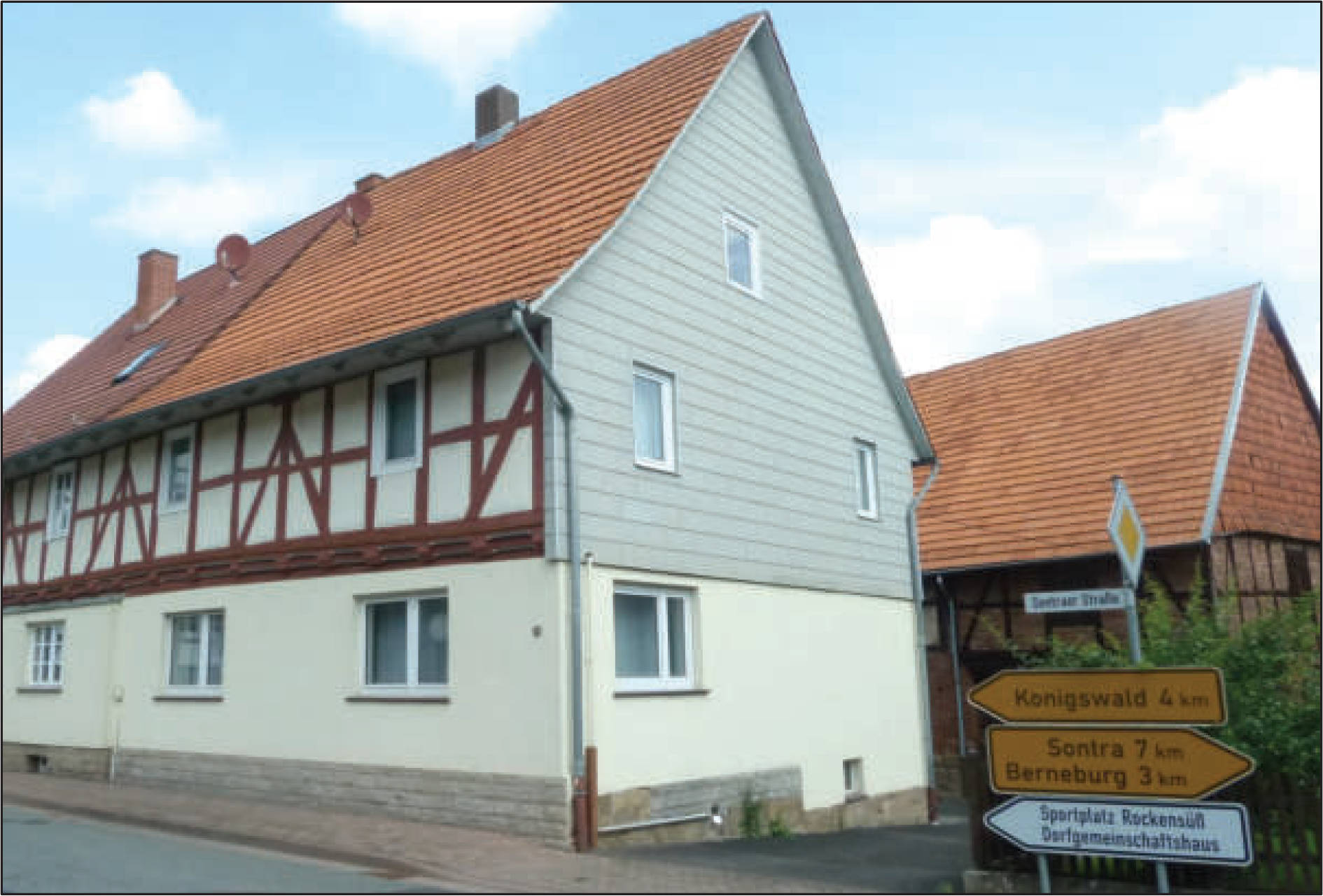 Doppelhaushälfte in Sontraer Straße  10, 36219 Cornberg, Rockensüß - Bild 2