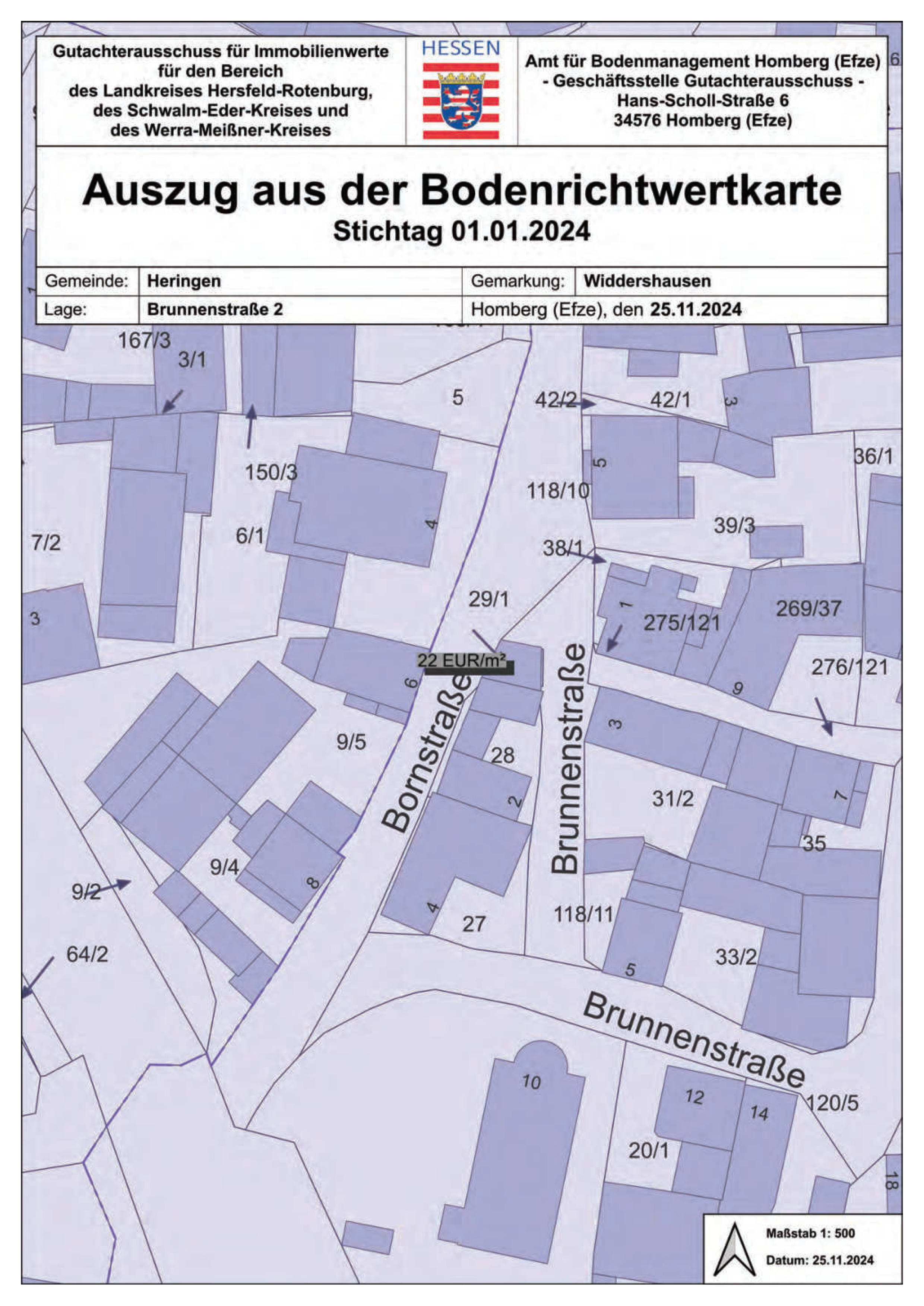 hessen 0004K0045-2024 Brunnenstr. 2, 36266 Heringen, Widdershausen