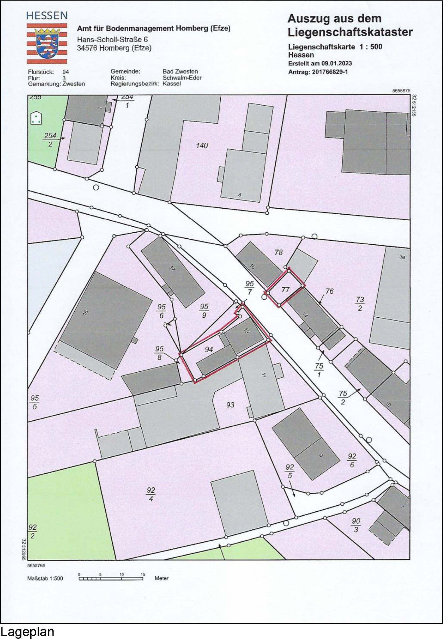 hessen 0006K0016-2022 Haselhecke 13, 34596 Bad Zwesten