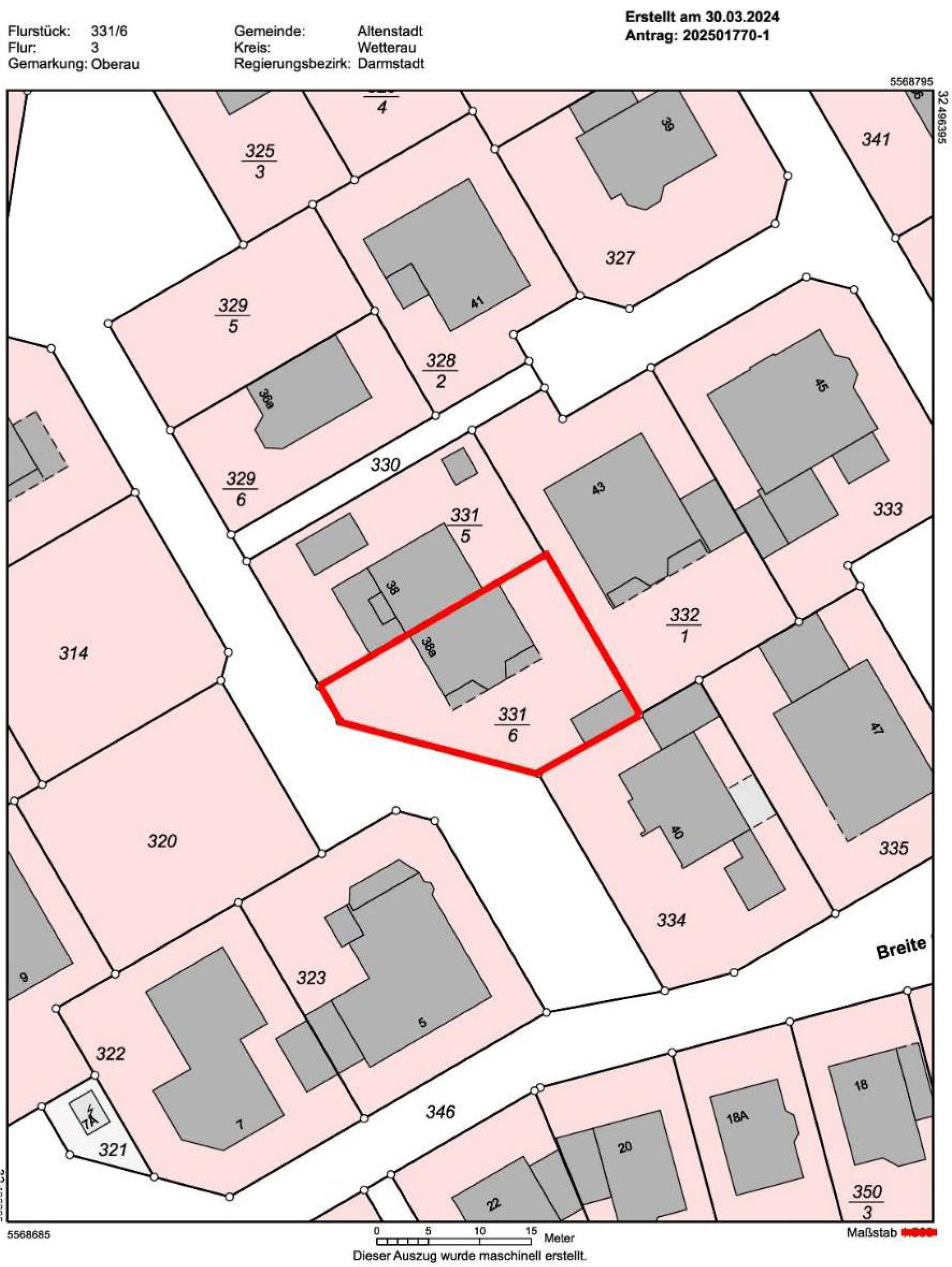 Einfamilienhaus in Lange Straße 38a, 63674 Altenstadt, Oberau - Bild 2