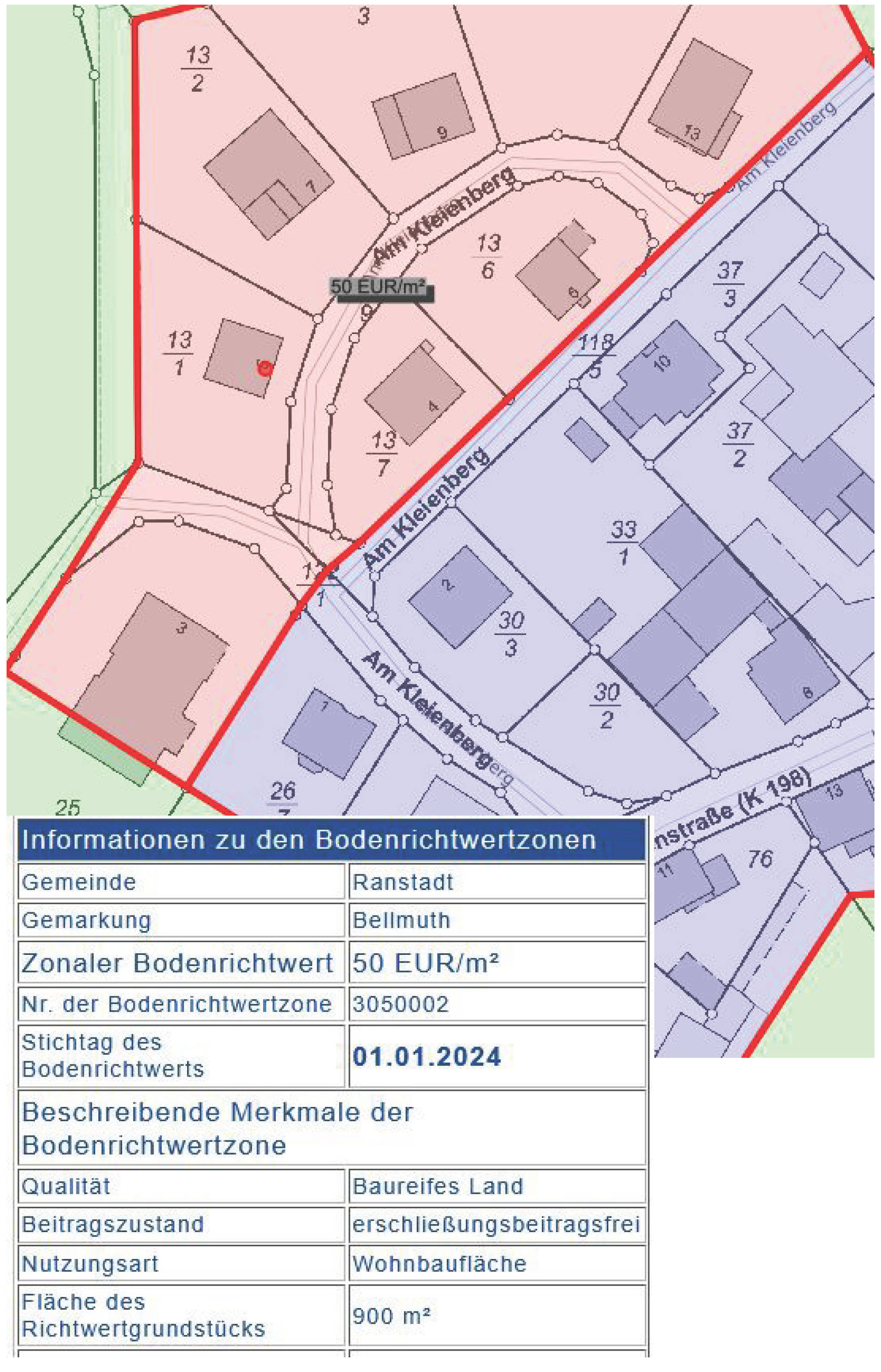 hessen 0007 K 0008/2025 Am Kleienberg 5, 63691 Ranstadt, Bellmuth 16