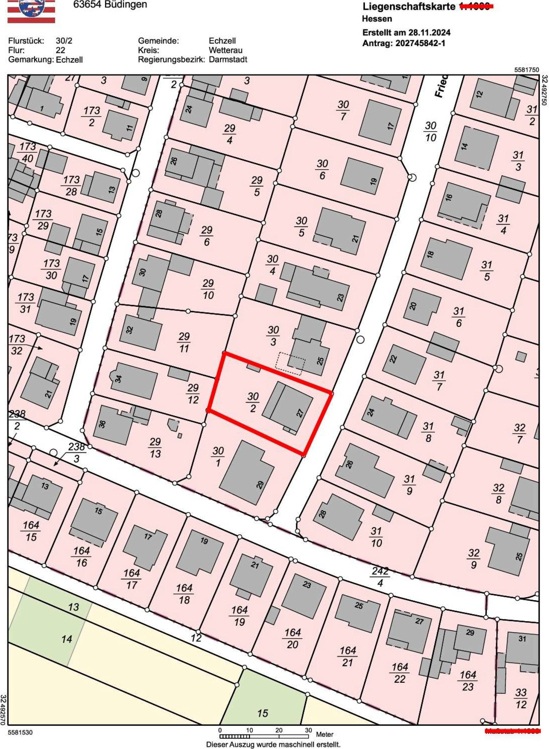 Einfamilienhaus in Friedenstraße 27, 61209 Echzell - Bild 3