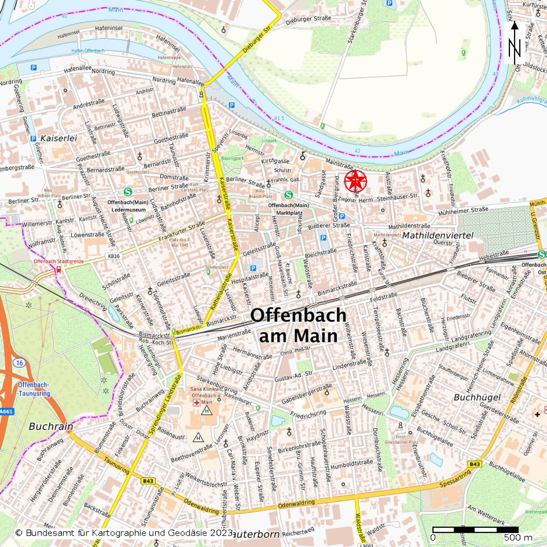hessen 0007K0049-2021 Karlstraße 71, 63065 Offenbach am Main