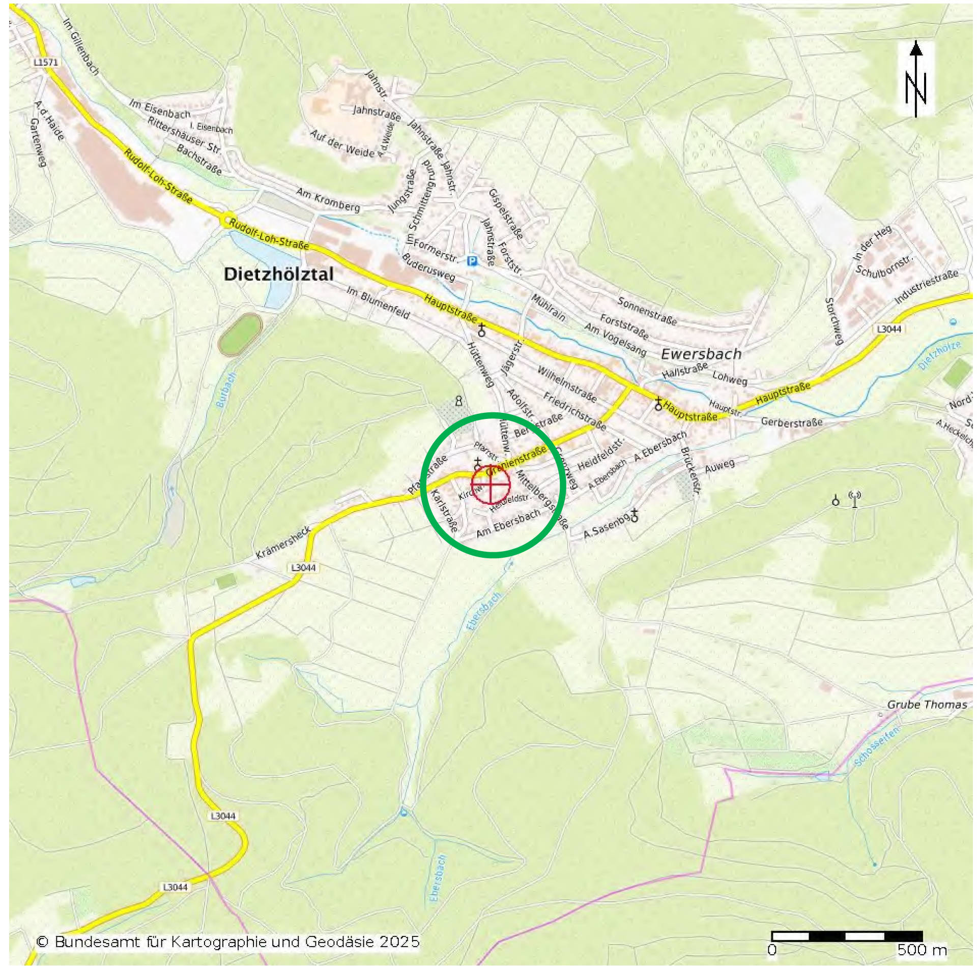 hessen 0008 K 0003/2025 Kirchweg 1, 00000 Dietzhölztal, Ewersbach 33