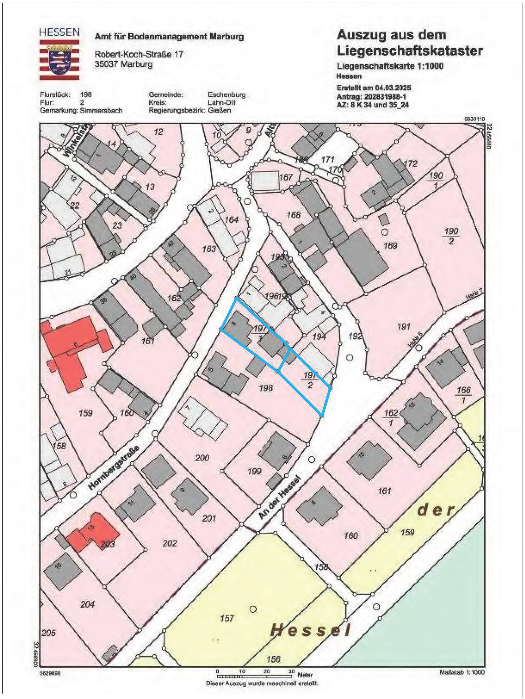hessen 0008 K 0035/2024 Hornbergstraße 3, 35713 Eschenburg, Simmersbach 18