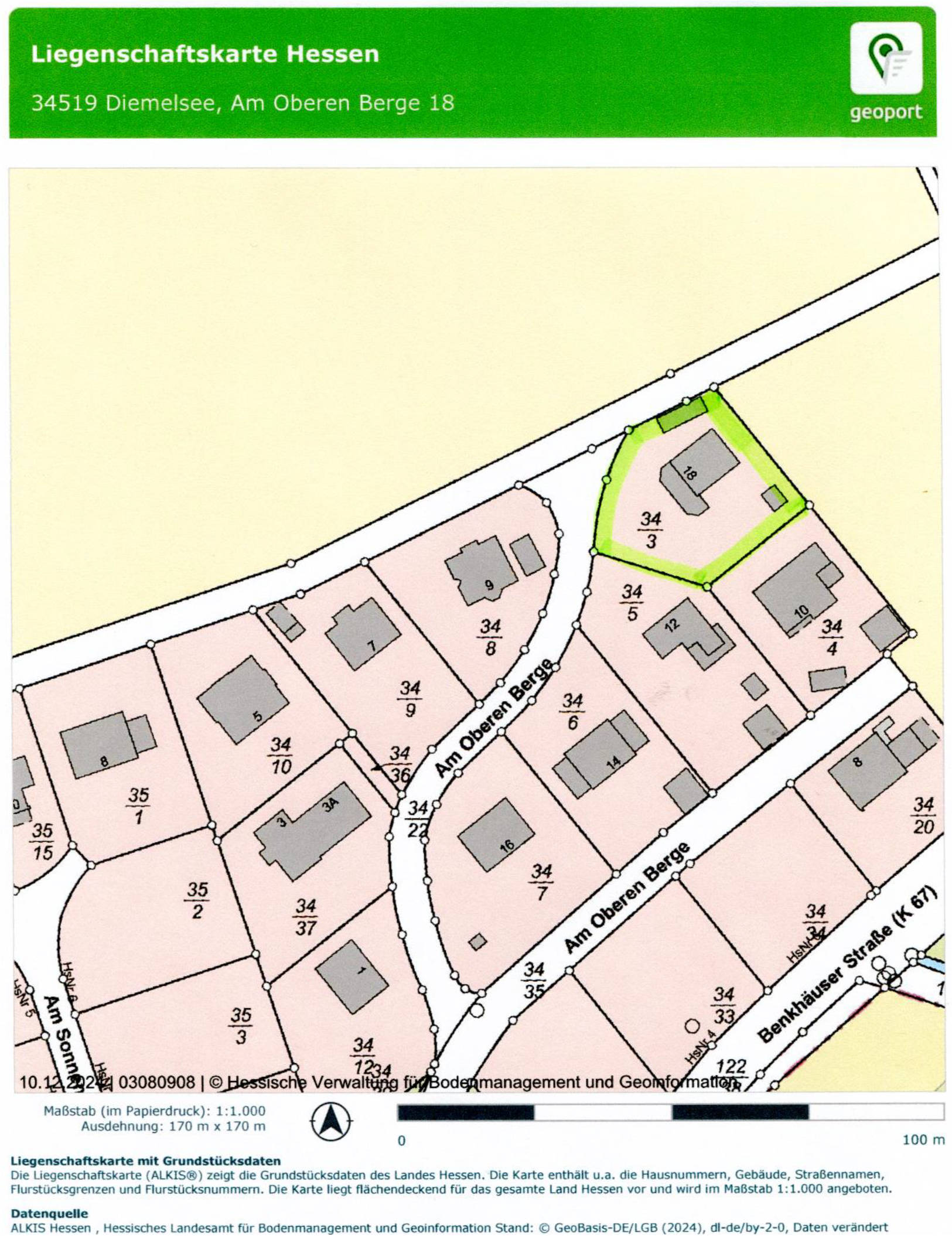 hessen 0011 K 0021/2024 Am oberen Berge 18, 34519 Diemelsee, Schweinsbühl 8