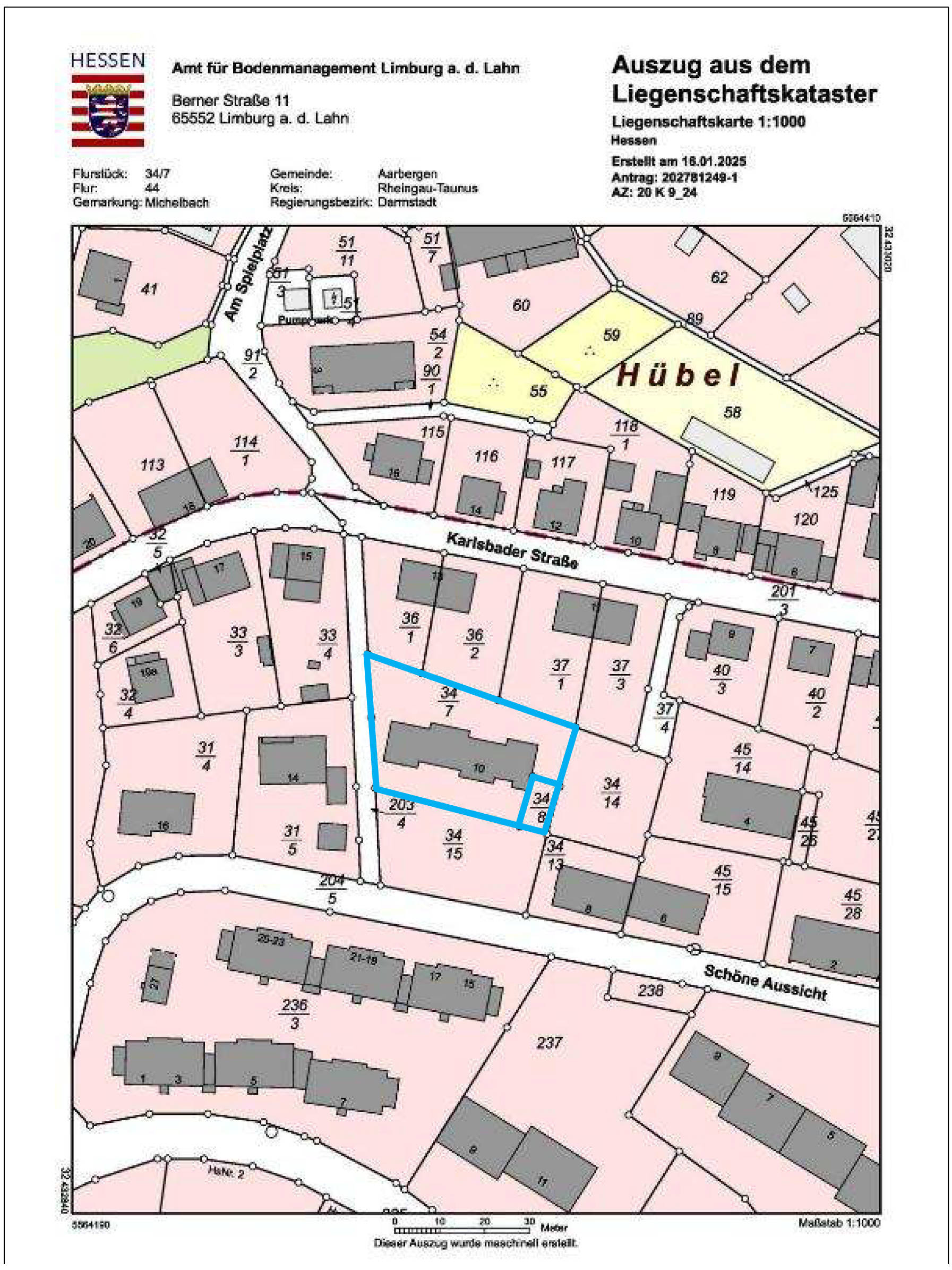 hessen 0020 K 0009/2024 Schöne Aussicht  10, 65326 Aarbergen-Michelbach 12