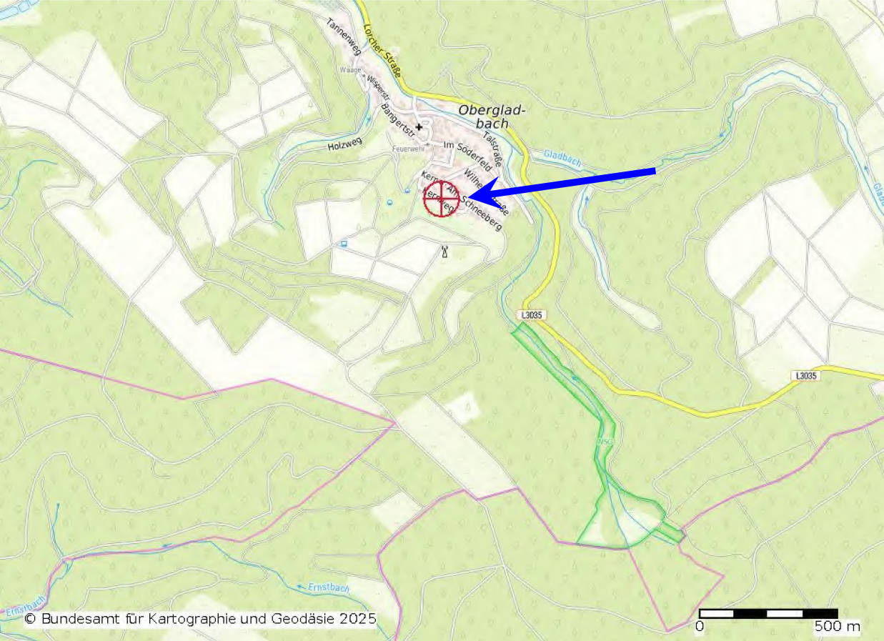Baugrundstück in Kernweg 14, 65388 Schlangenbad, Obergladbach - Bild 3