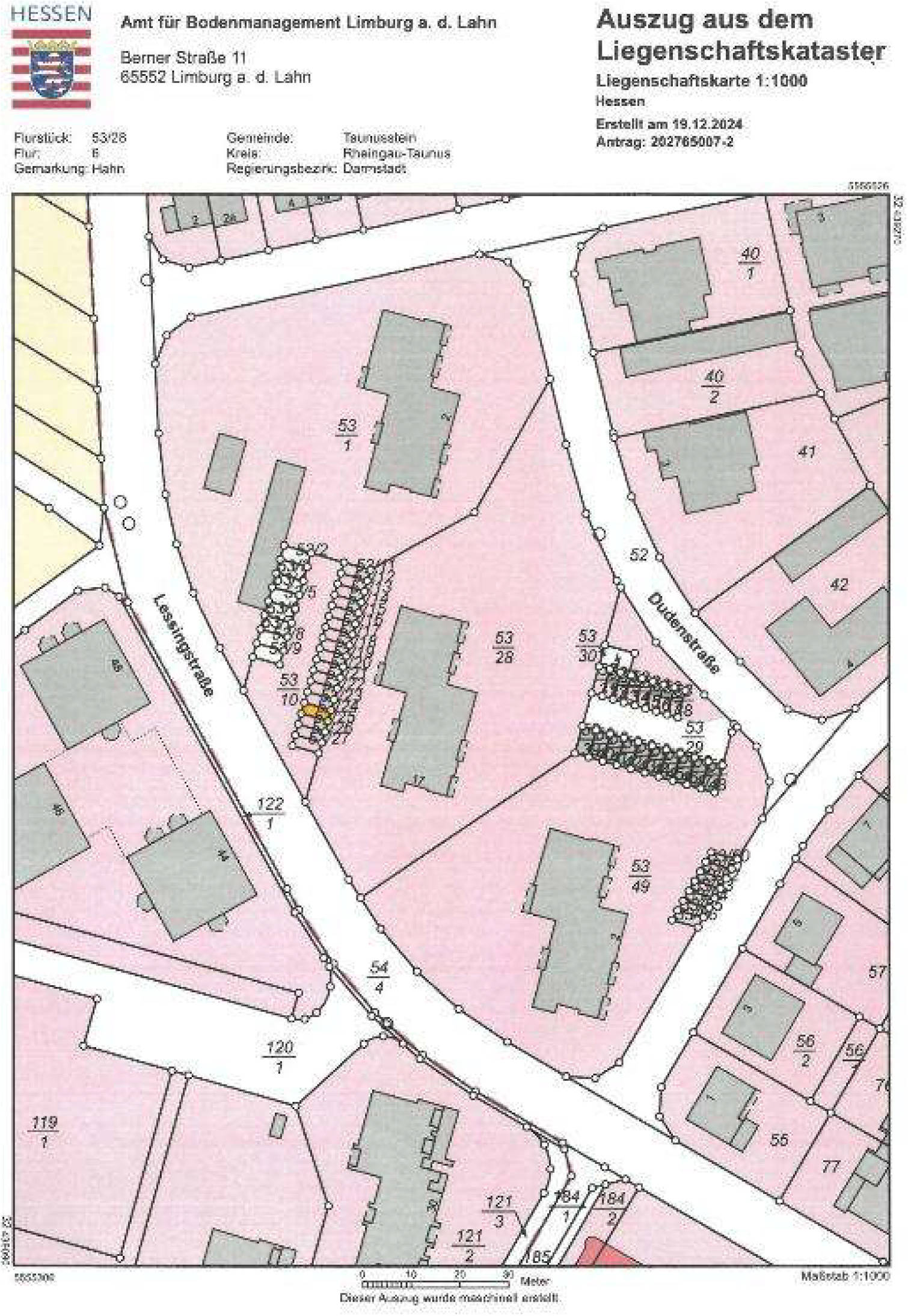 hessen 0020K0015/2024 Lessingstraße, 65232 Taunusstein-Hahn 9